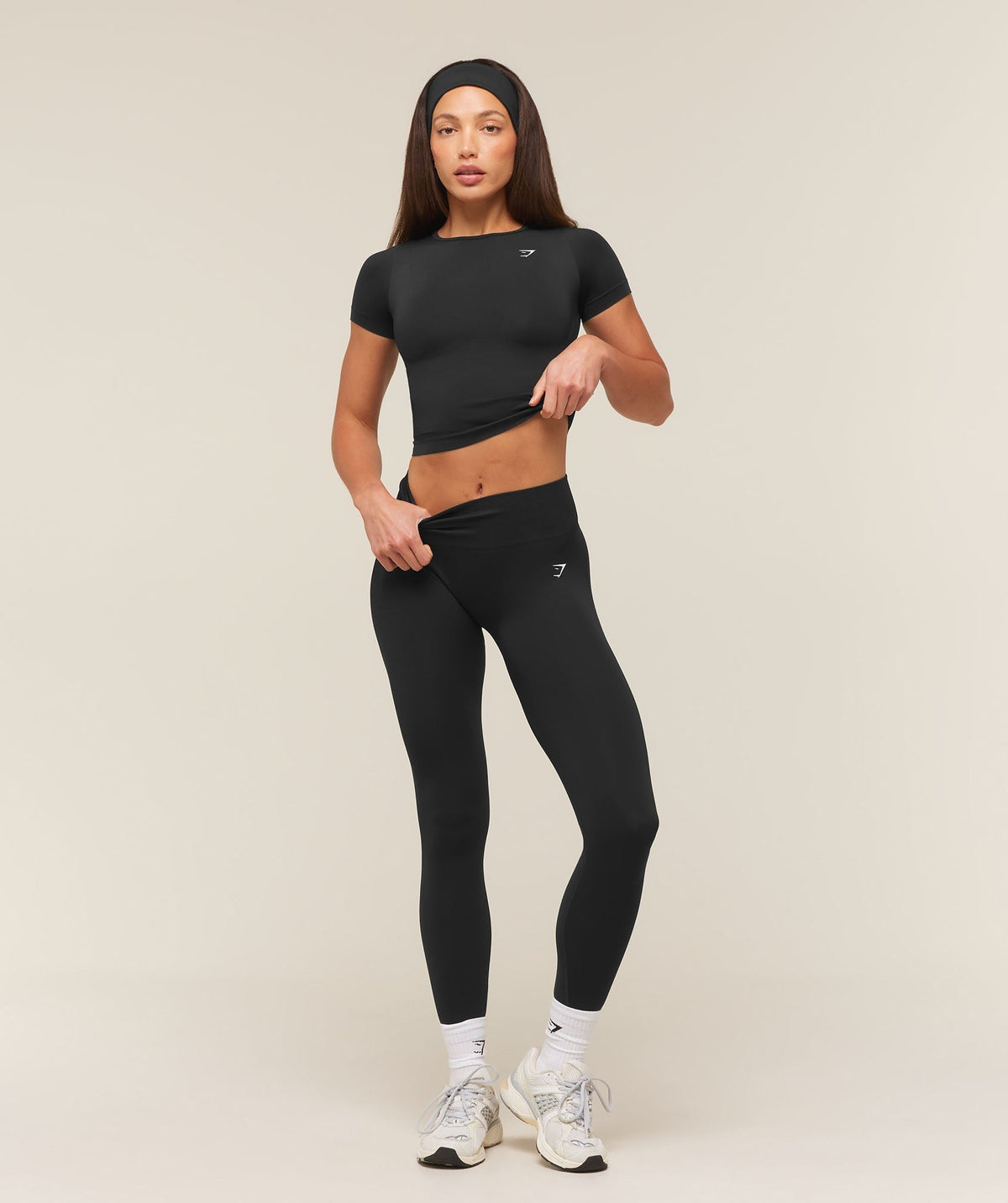Gymshark Everyday Seamless Short Sleeve Top - Black