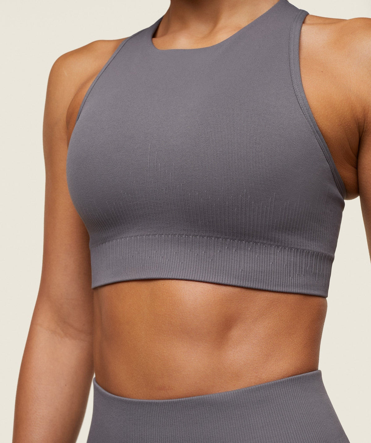Gymshark Everywhere Seamless Sports Bra - Brushed Grey