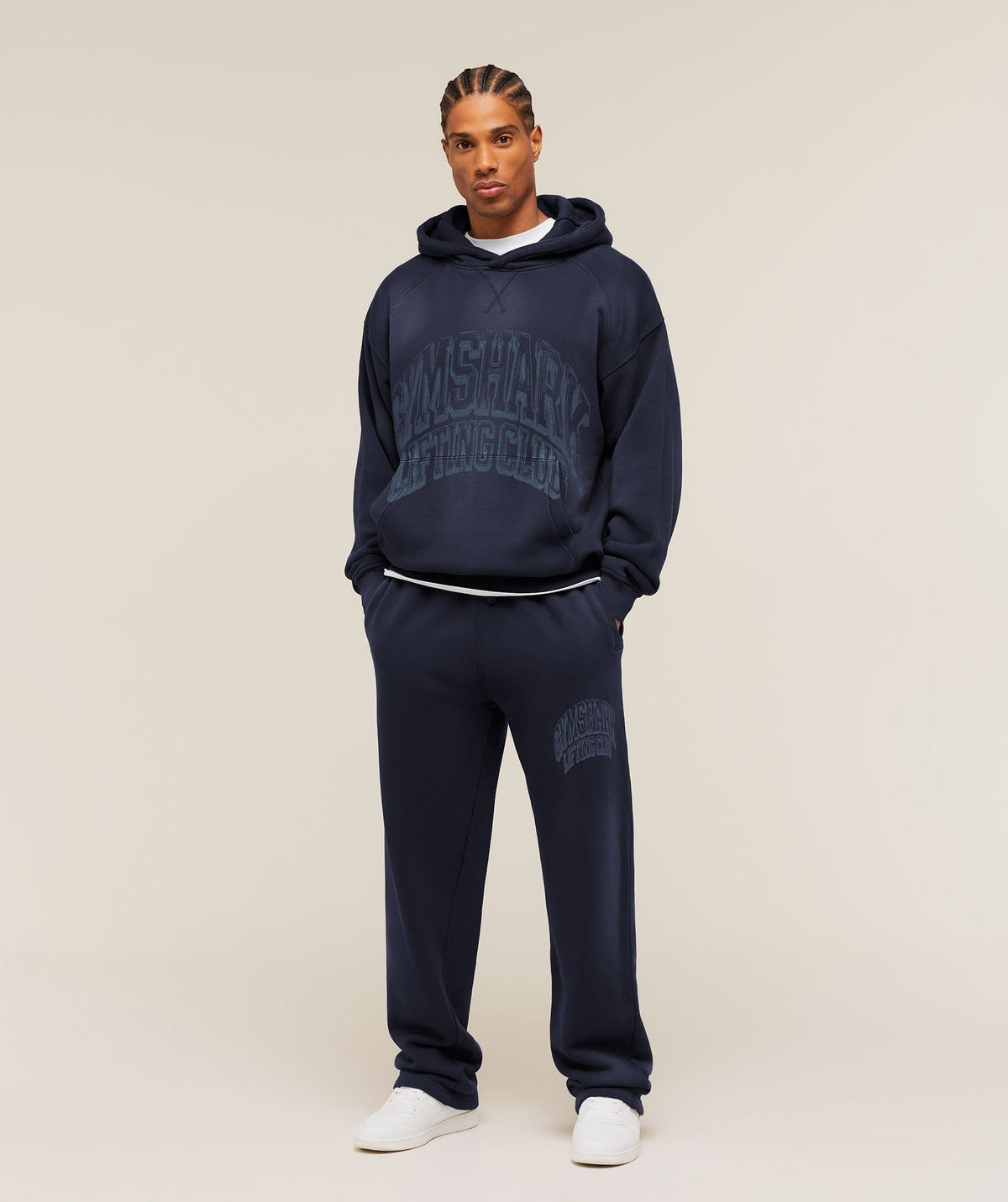 Gymshark GSLC Hoodie - Heavy Blue/Wash