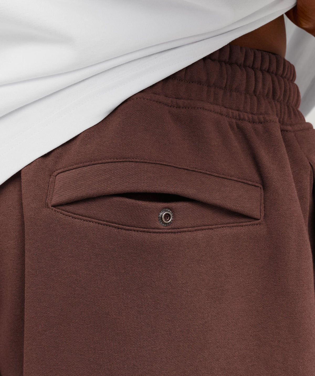 Gymshark Crest Oversized Jogger - Espresso Brown