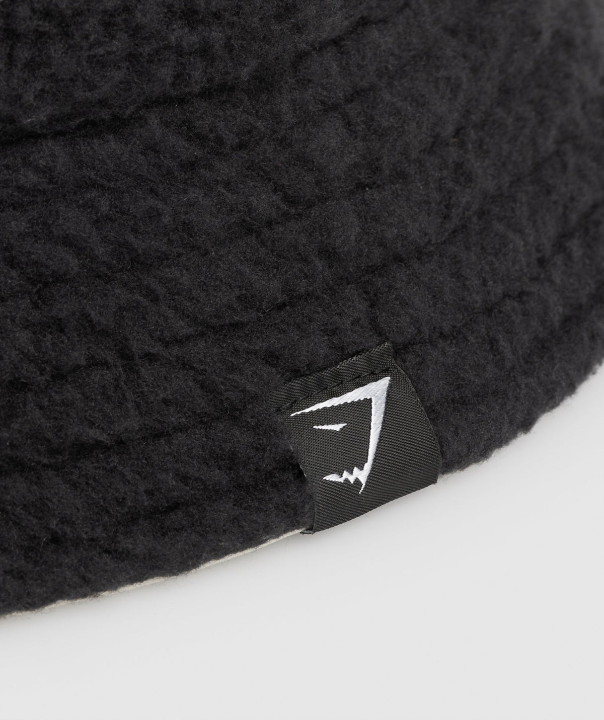 Gymshark Fleece Reversible Bucket Hat - Black/Pebble Grey
