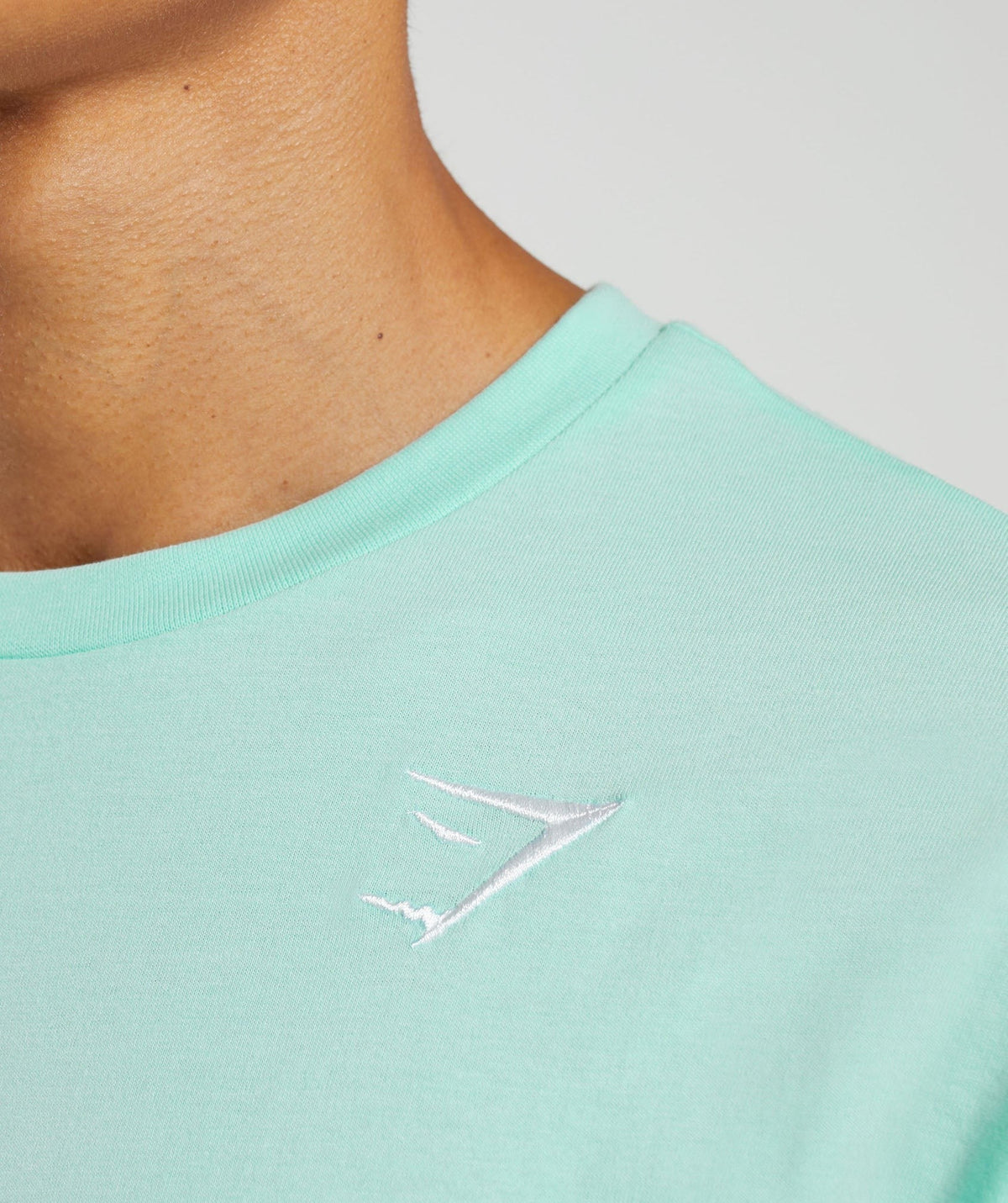 Gymshark Crest Tee - Serene Blue