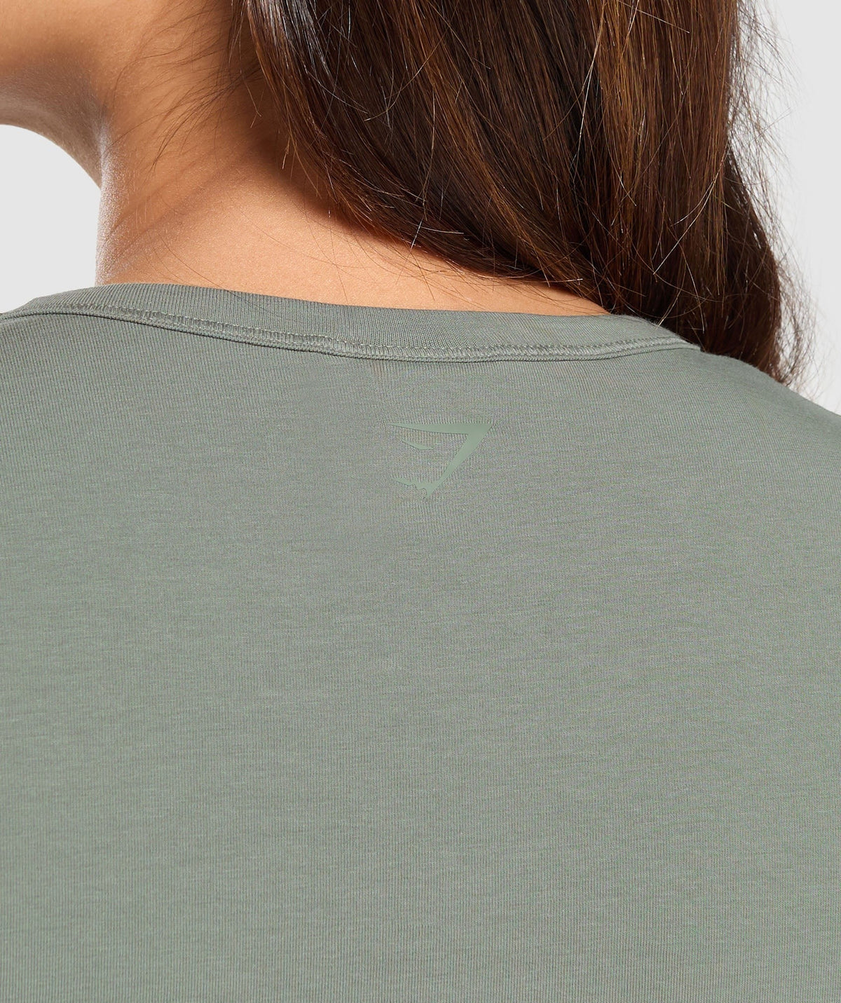 Gymshark Cotton Tee - Unit Green
