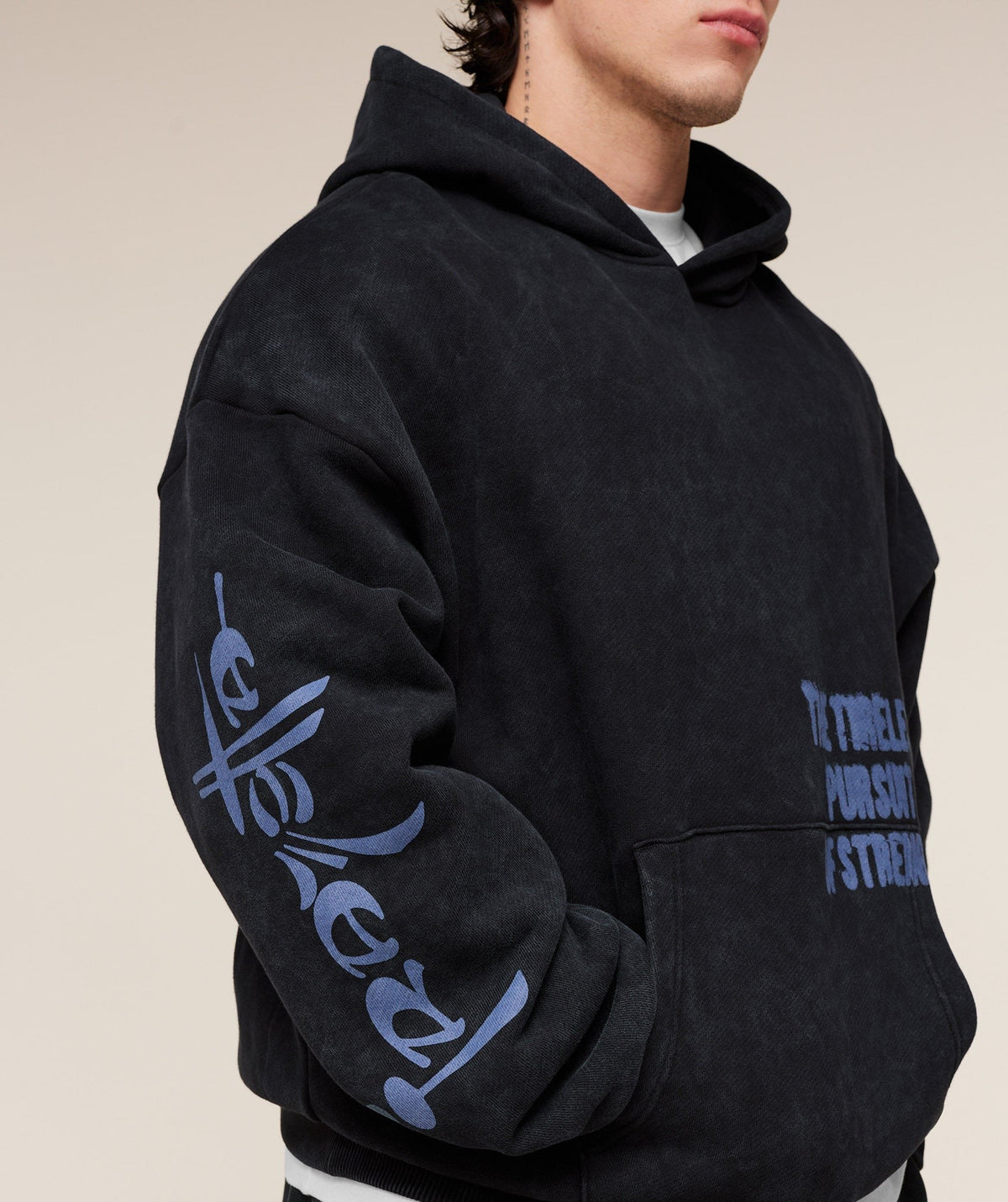 Gymshark Frazetta Graphic Hoodie - Black
