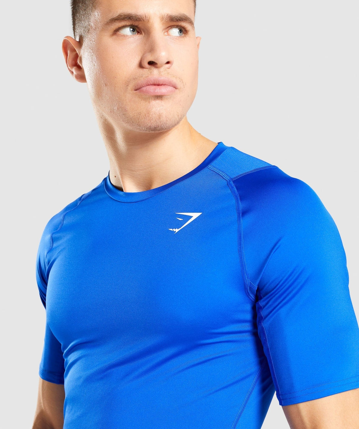 Gymshark Element Baselayer Tee- Blue
