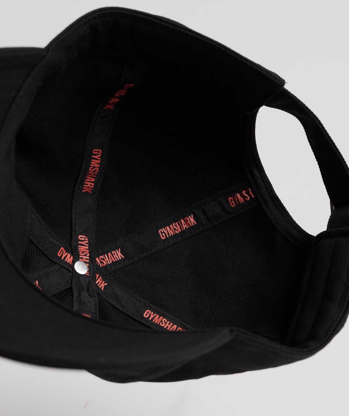 Gymshark GMSHK Baseball Cap - Black/Solstice Orange