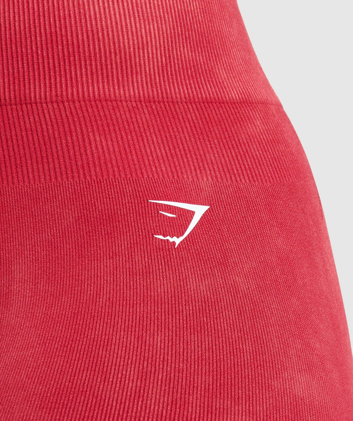 Gymshark Gains Seamless Legging - Carmine Red/Wash