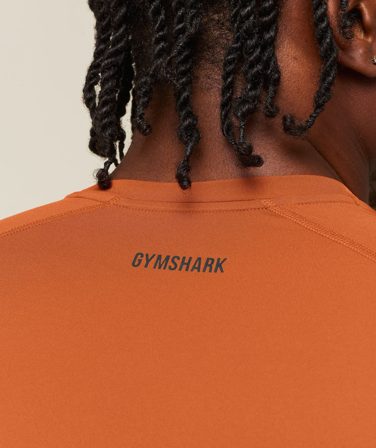 Gymshark Element Baselayer Tee - Nutmeg Orange