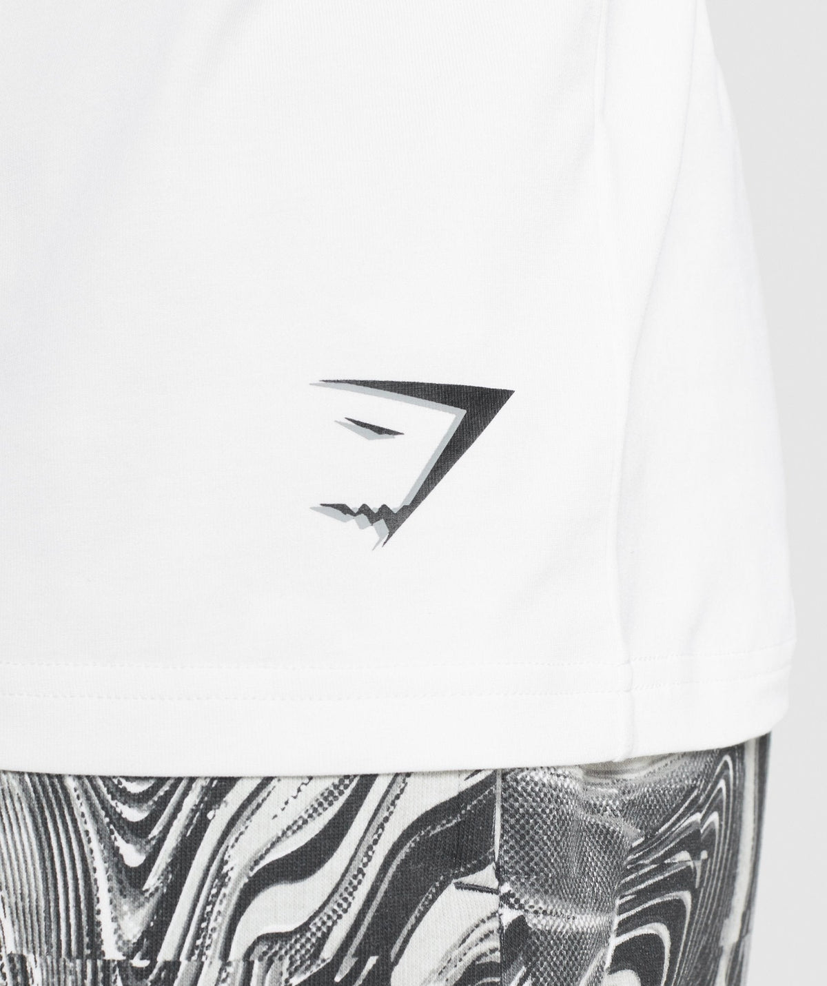 Gymshark Pre-Workout Tee - White