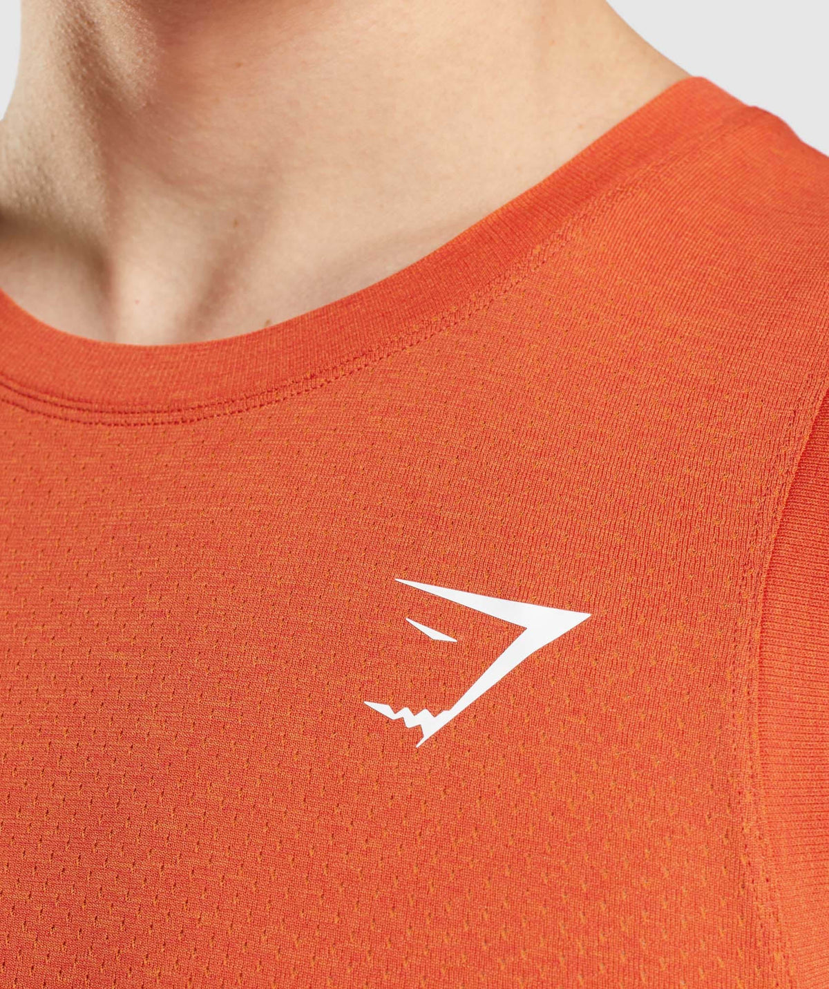 Gymshark Vital Tank - Papaya Orange Marl
