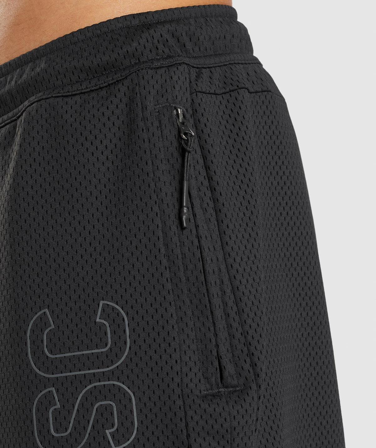 Gymshark Steve Cook Mesh Short - Black