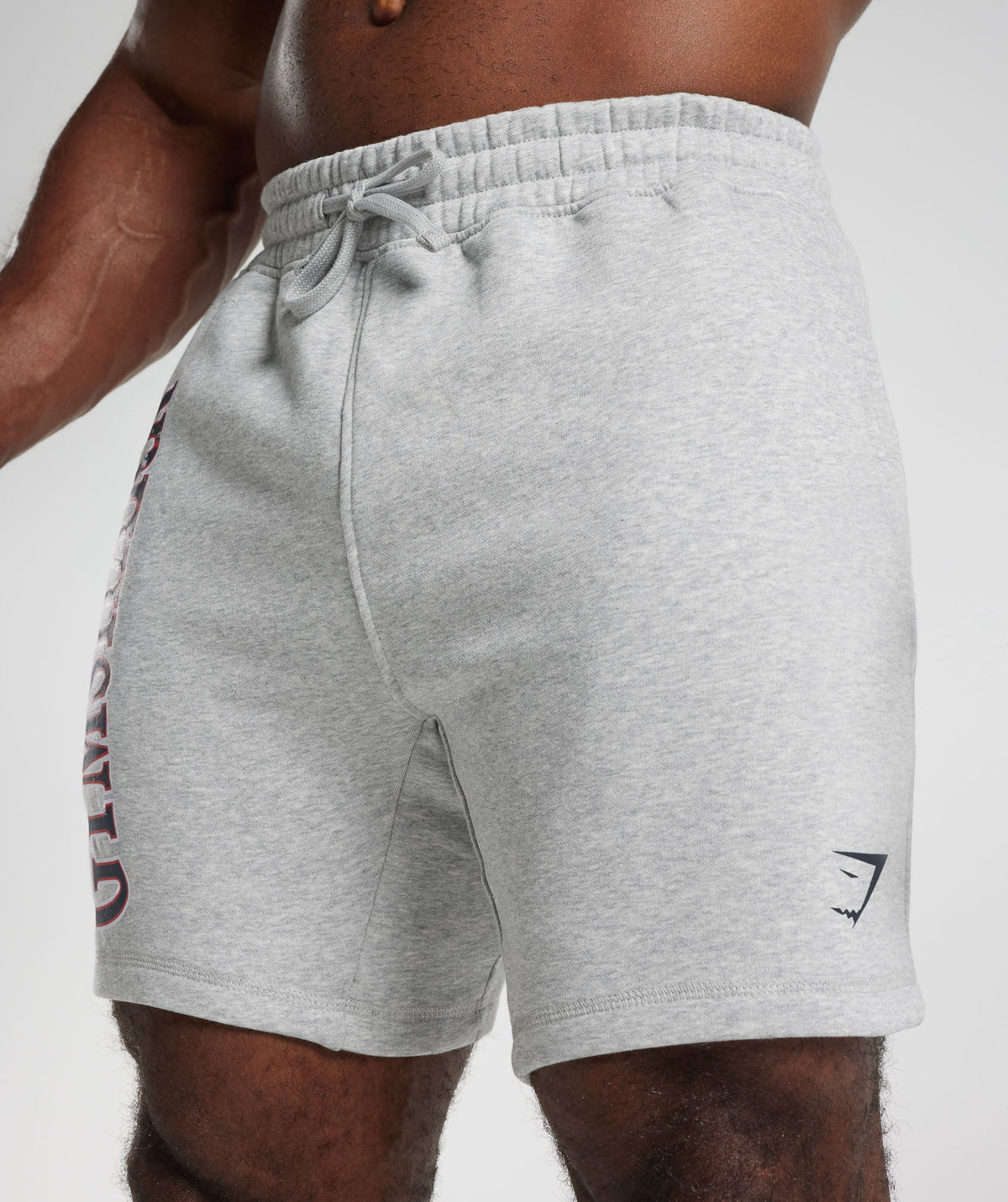 Gymshark Retrowave LC Short - Light Grey Core Marl