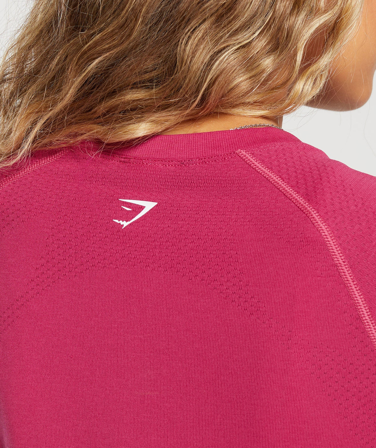 Gymshark Vital Seamless 2.0 Light Tee - Vintage Pink/ Marl