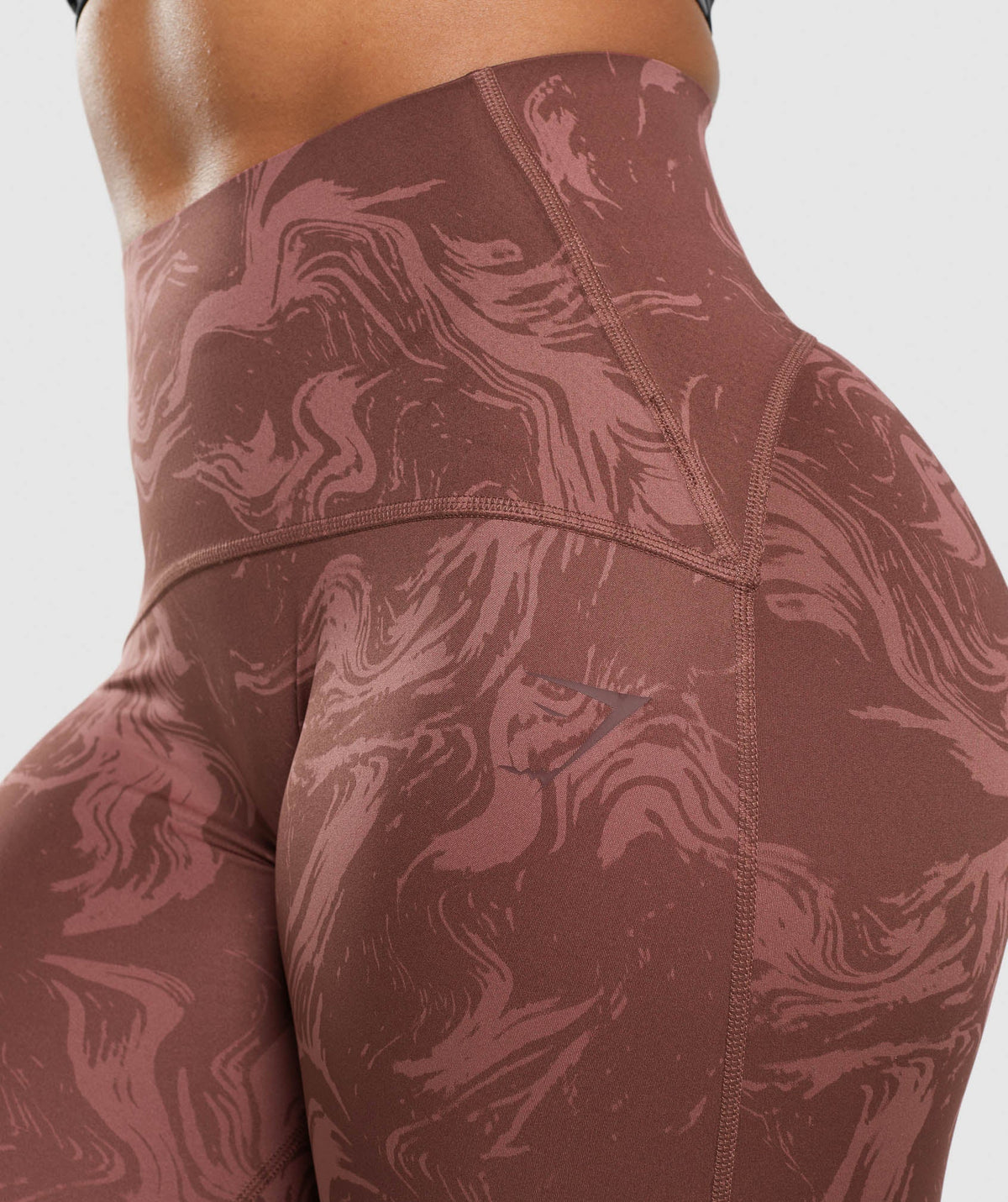 Gymshark Waist Support Leggings - Brown