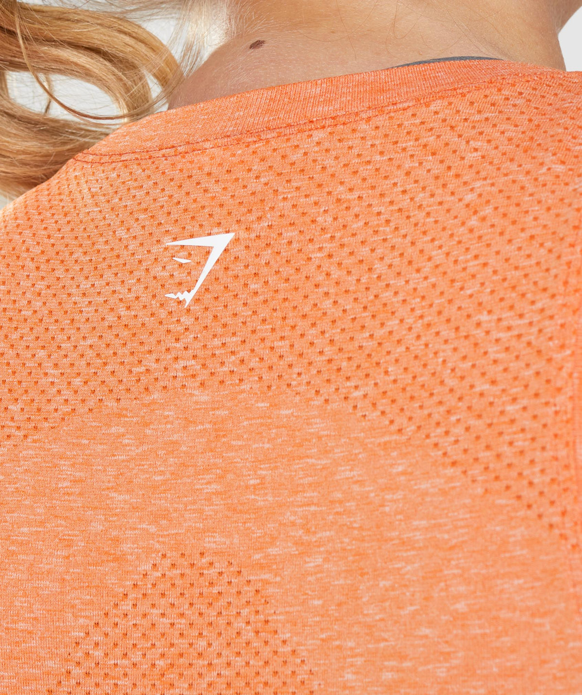 Gymshark Vital Light Tank - Apricot Orange/ Marl