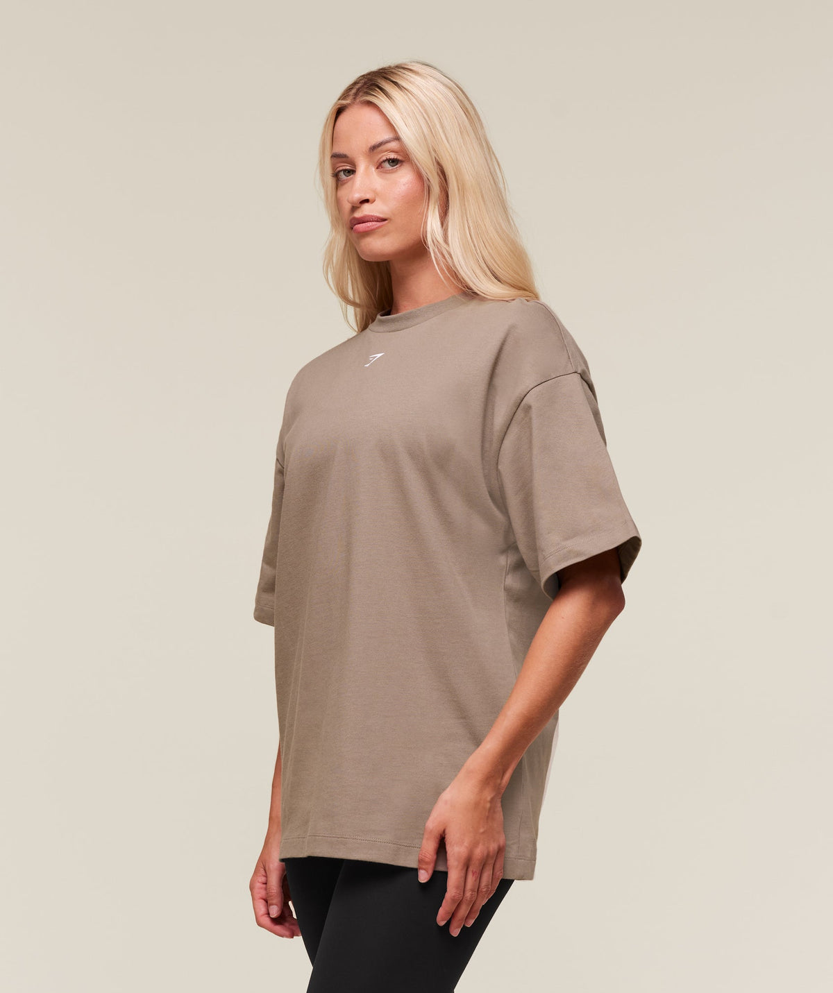 Gymshark We Do Gym Graphic Oversized Tee - Lifestyle Brown