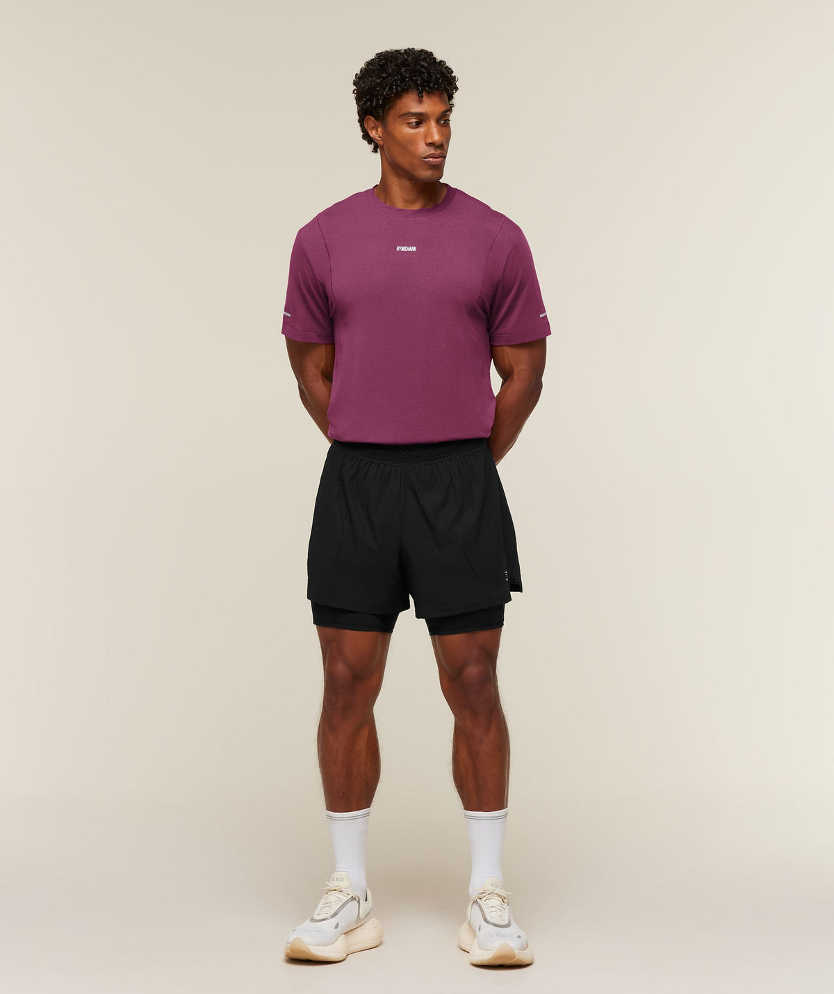 Gymshark Super Soft Running Tee - Strength Pink
