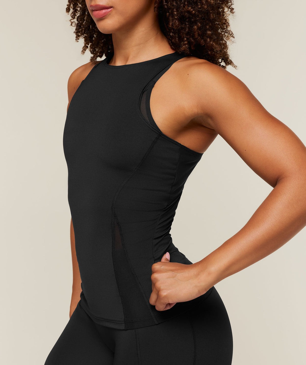 Gymshark Running Back Vent Tank - Black