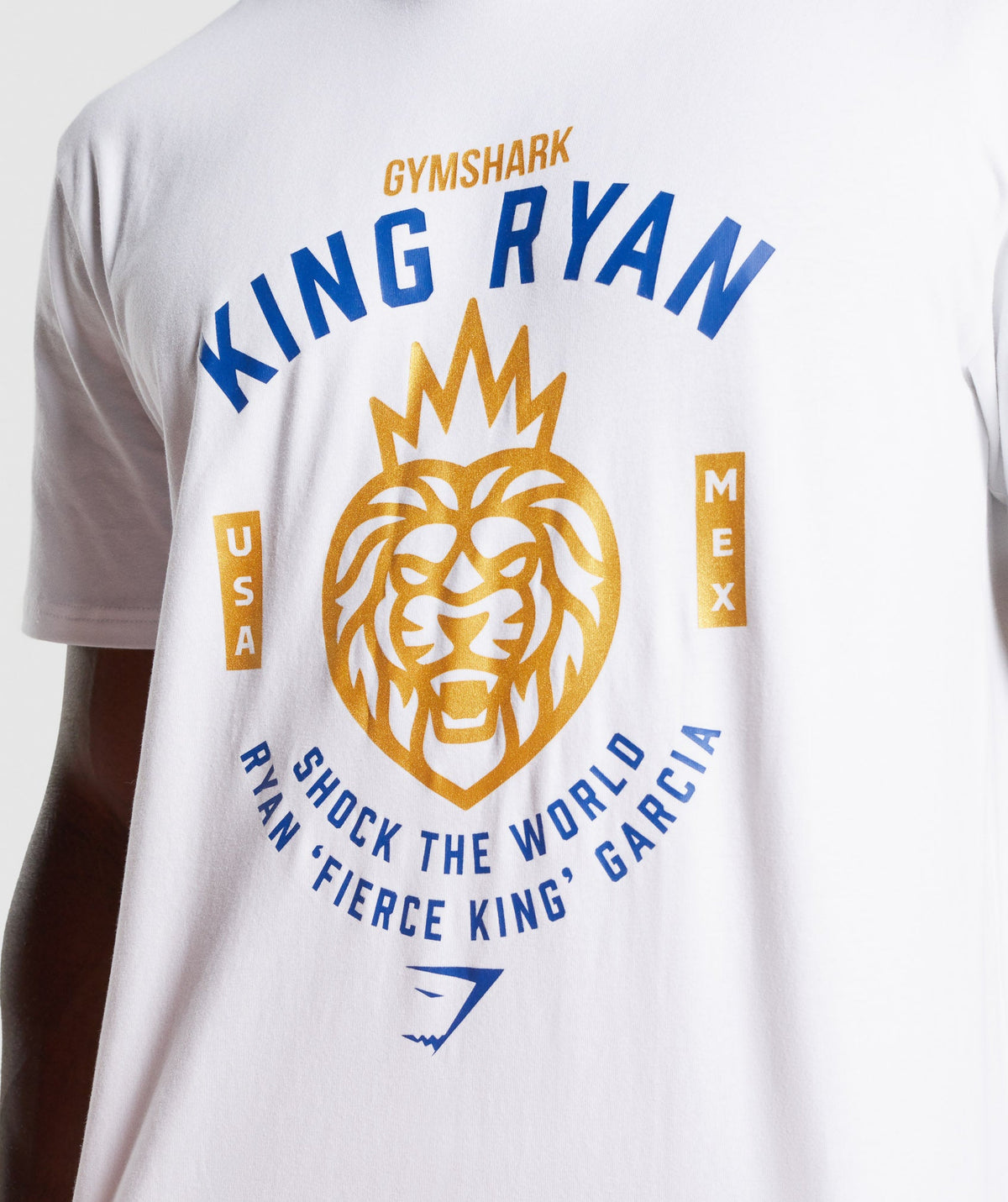 Gymshark Ryan Garcia Tee - White