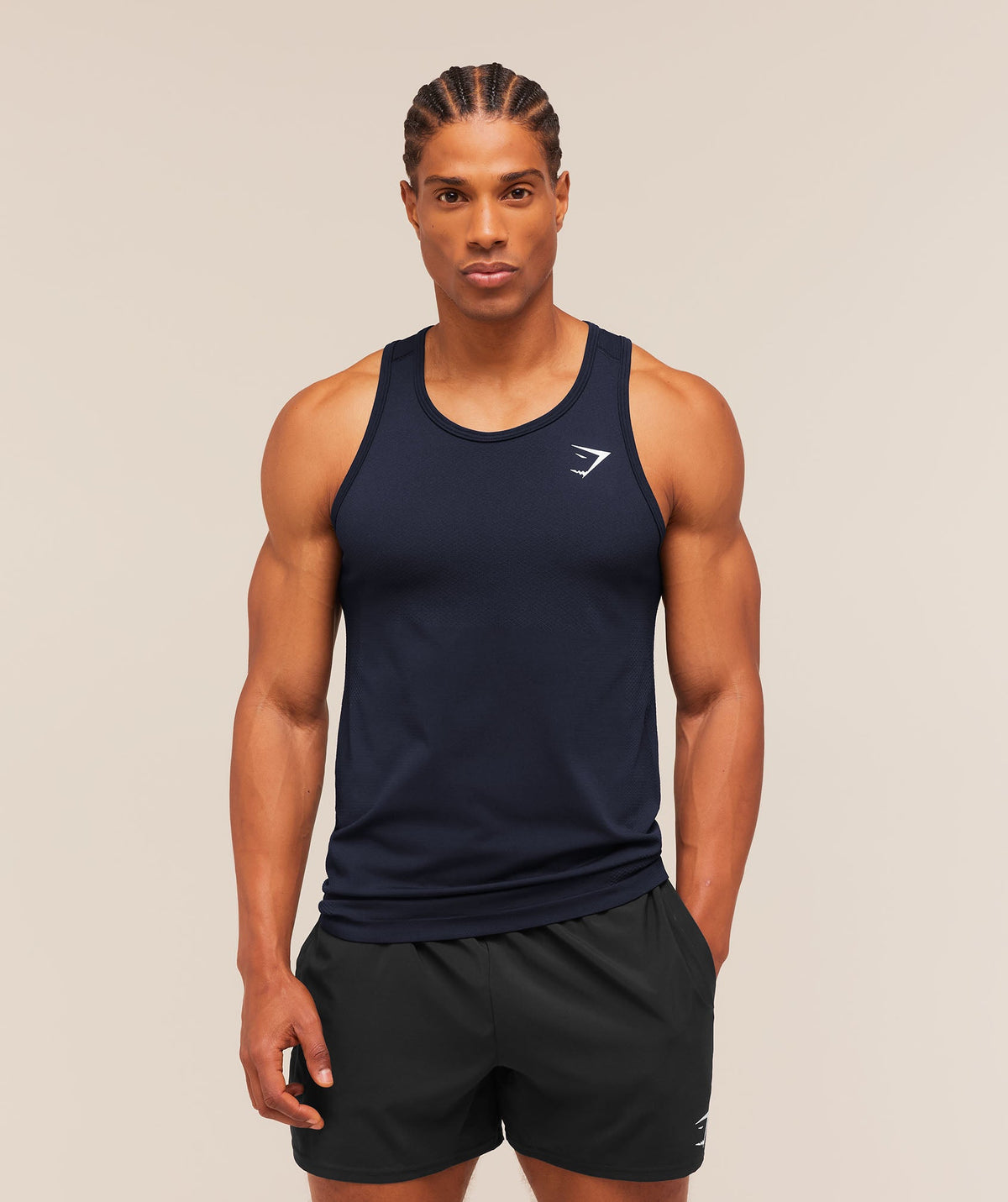 Gymshark Vital Tank - Navy/Heavy Blue