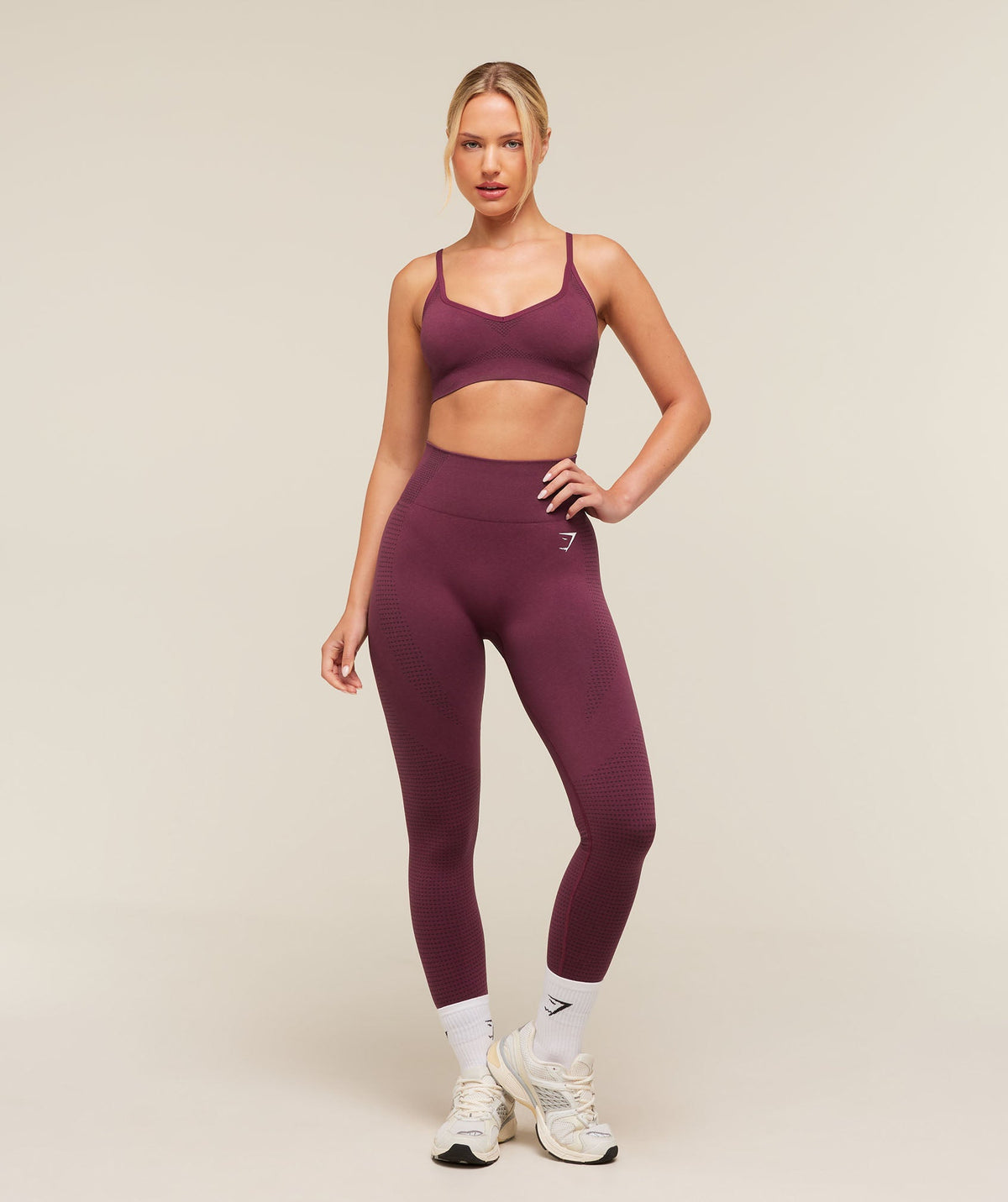 Gymshark Vital Sports Bra - Strength Pink/Marl