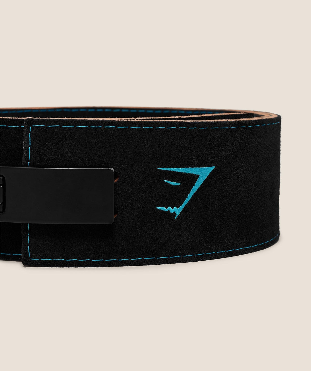Gymshark Lever Belt - Black/Brand Blue
