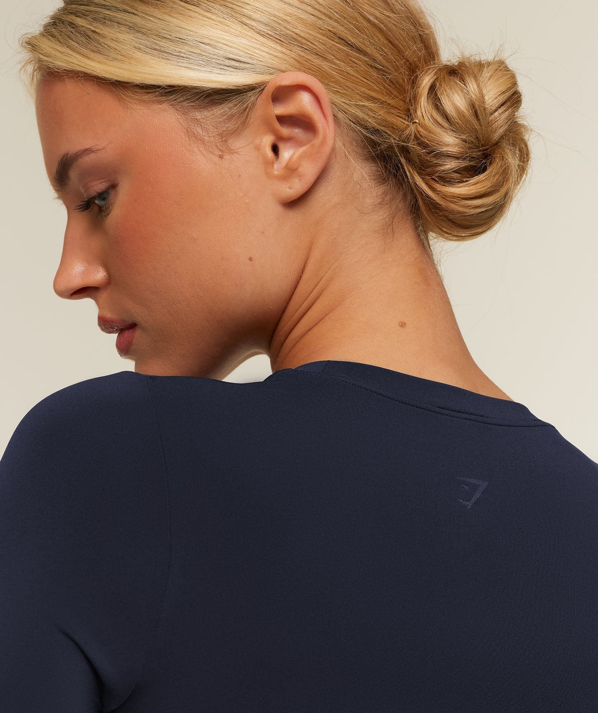 Gymshark FeatherFormTM Long Sleeve Tee - Heavy Blue