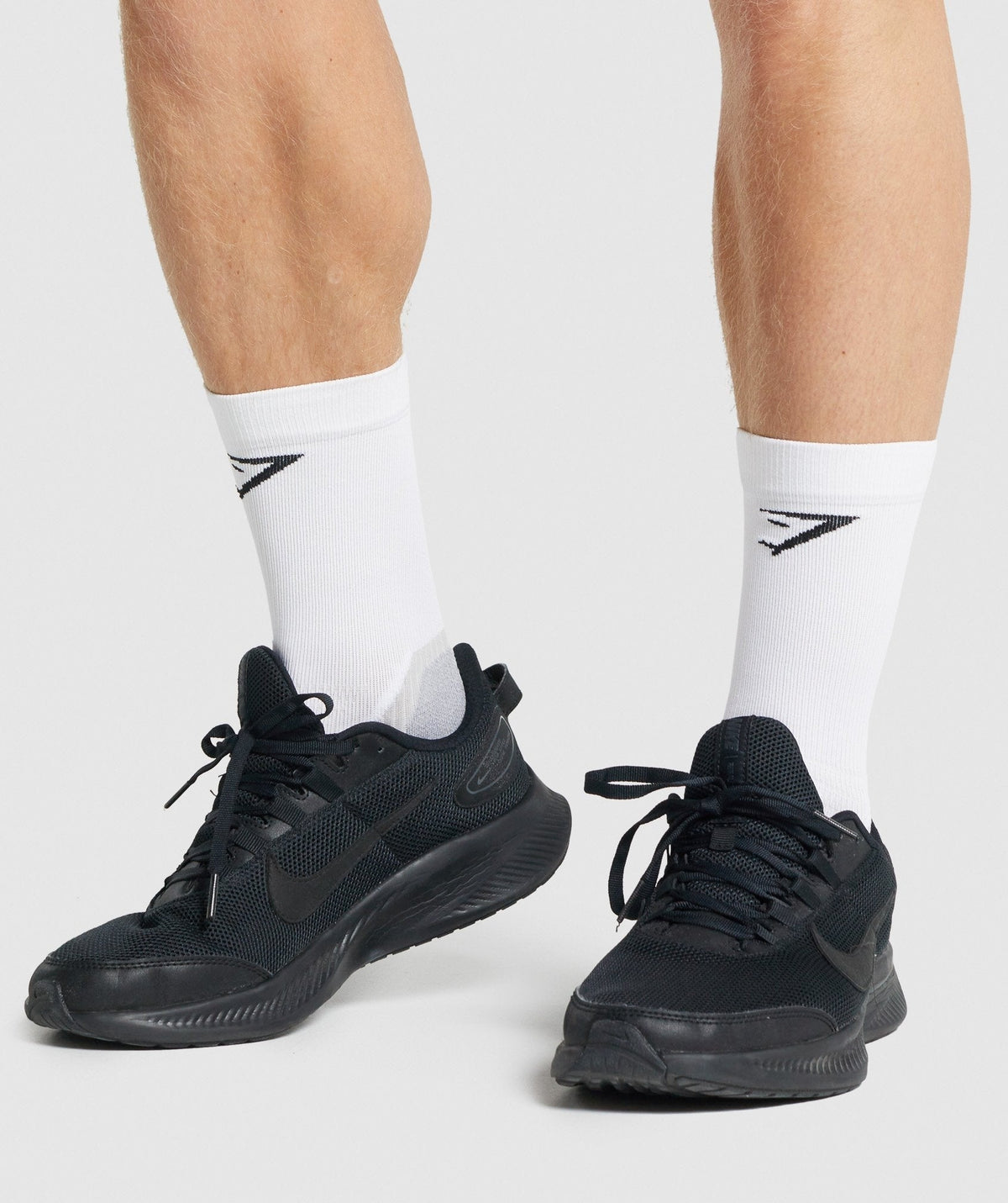 Gymshark Crew Performance Socks - White