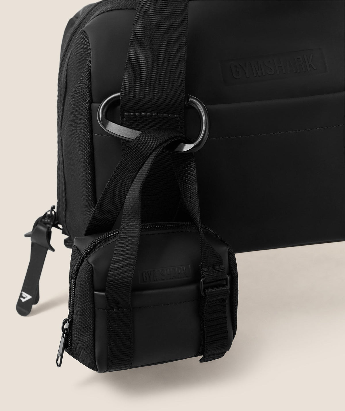 Gymshark Everyday Mini Holdall Keychain - Black