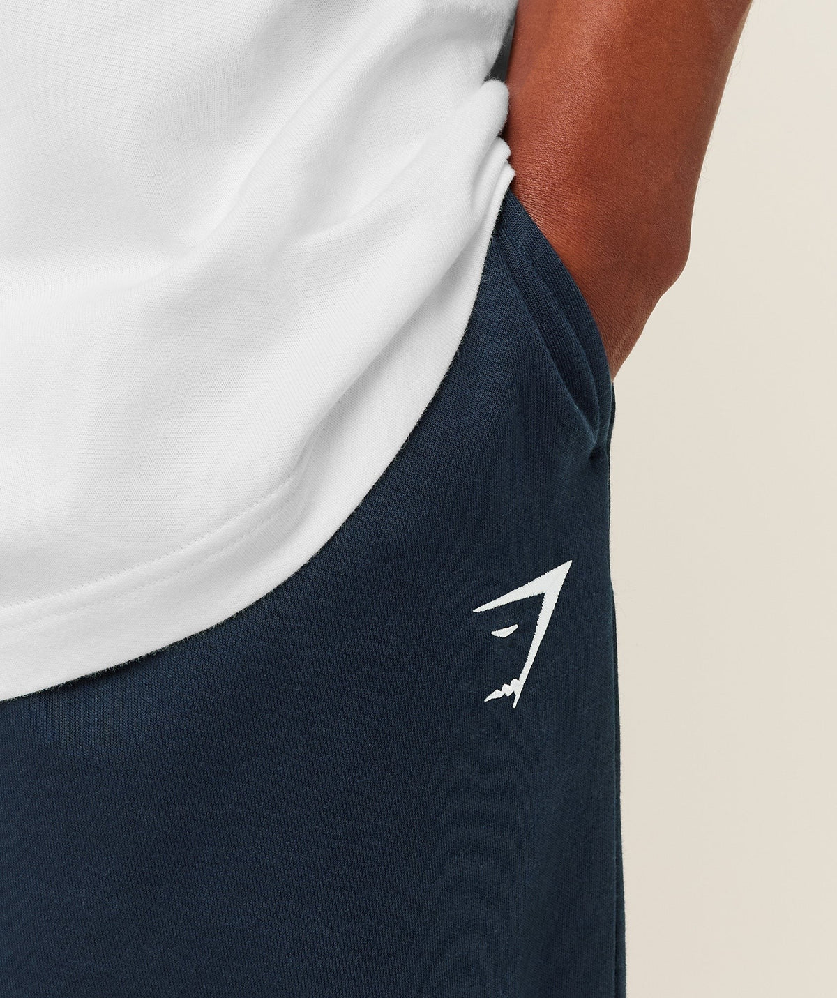 Gymshark Crest Oversized Jogger - Navy