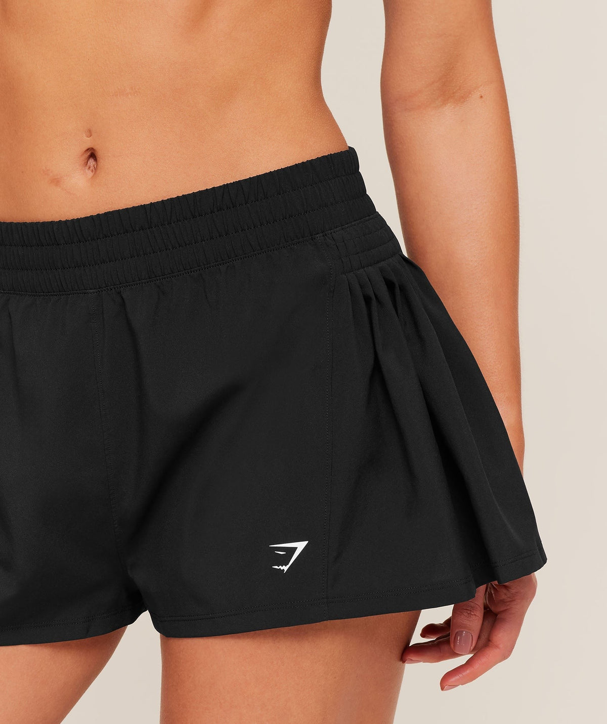 Gymshark Flutter Woven Shorts - Black
