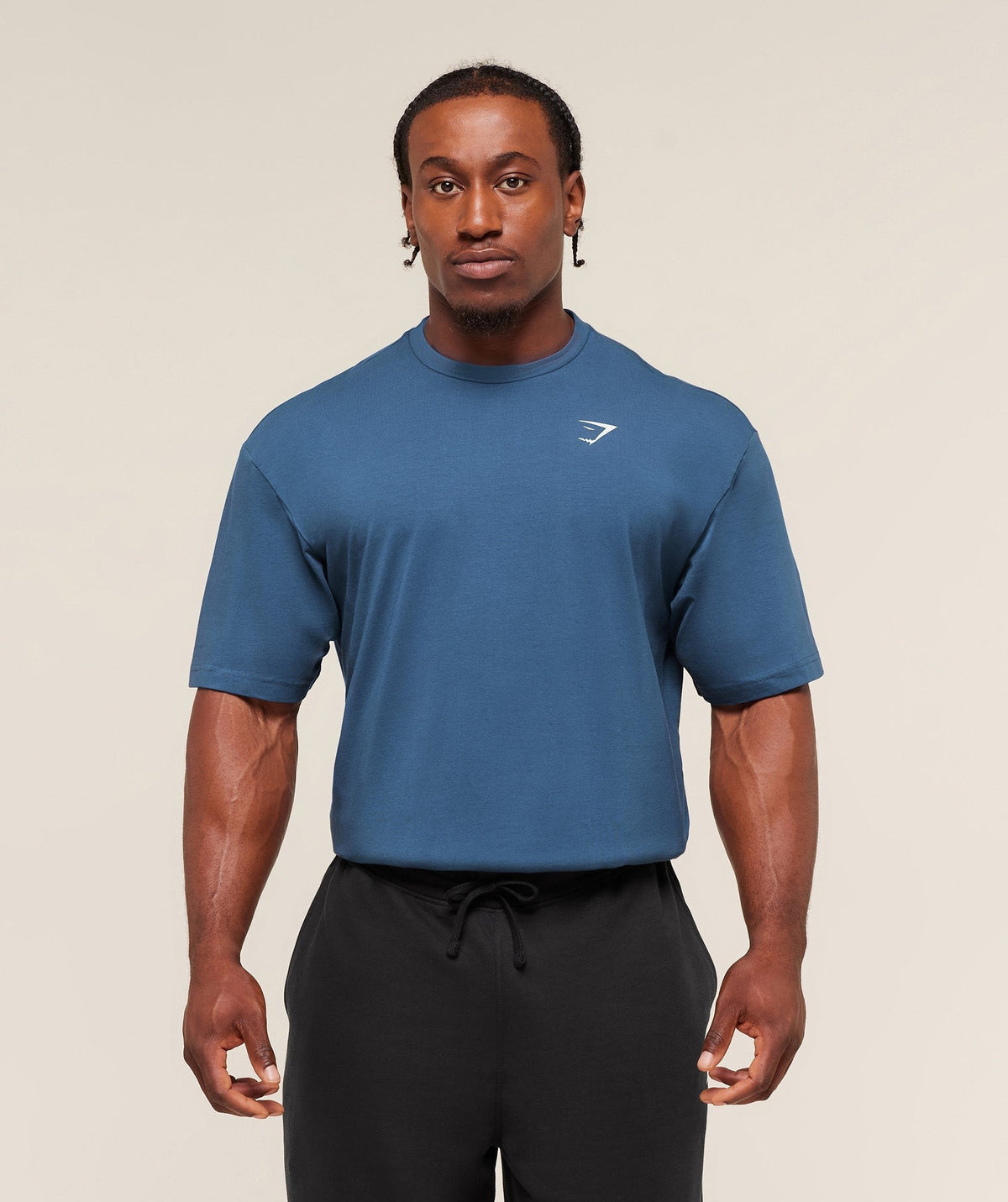 Gymshark Essential Short Sleeve Tee - Compound Blue