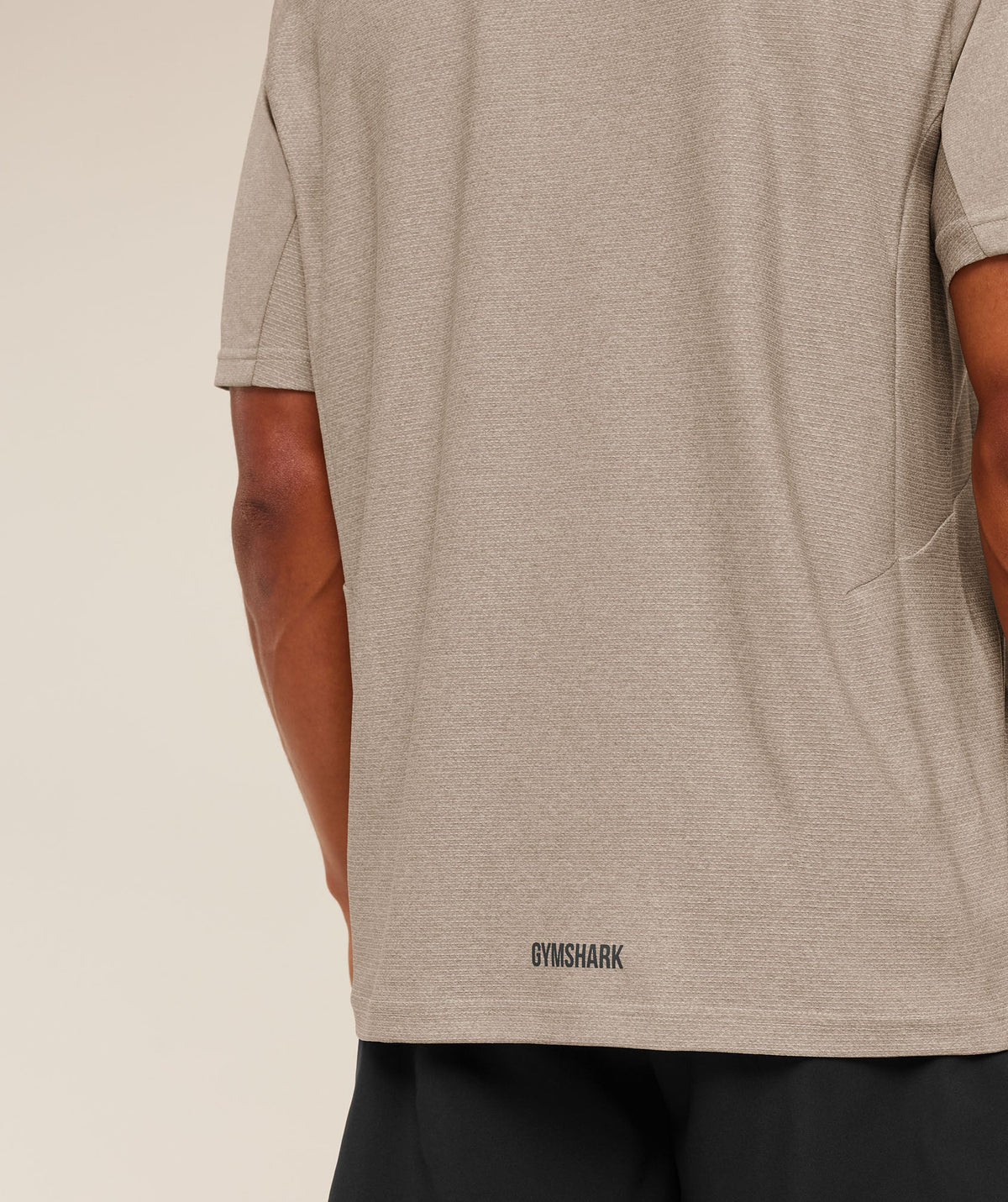 Gymshark Weekend Tee - Cement Brown/Tinted White