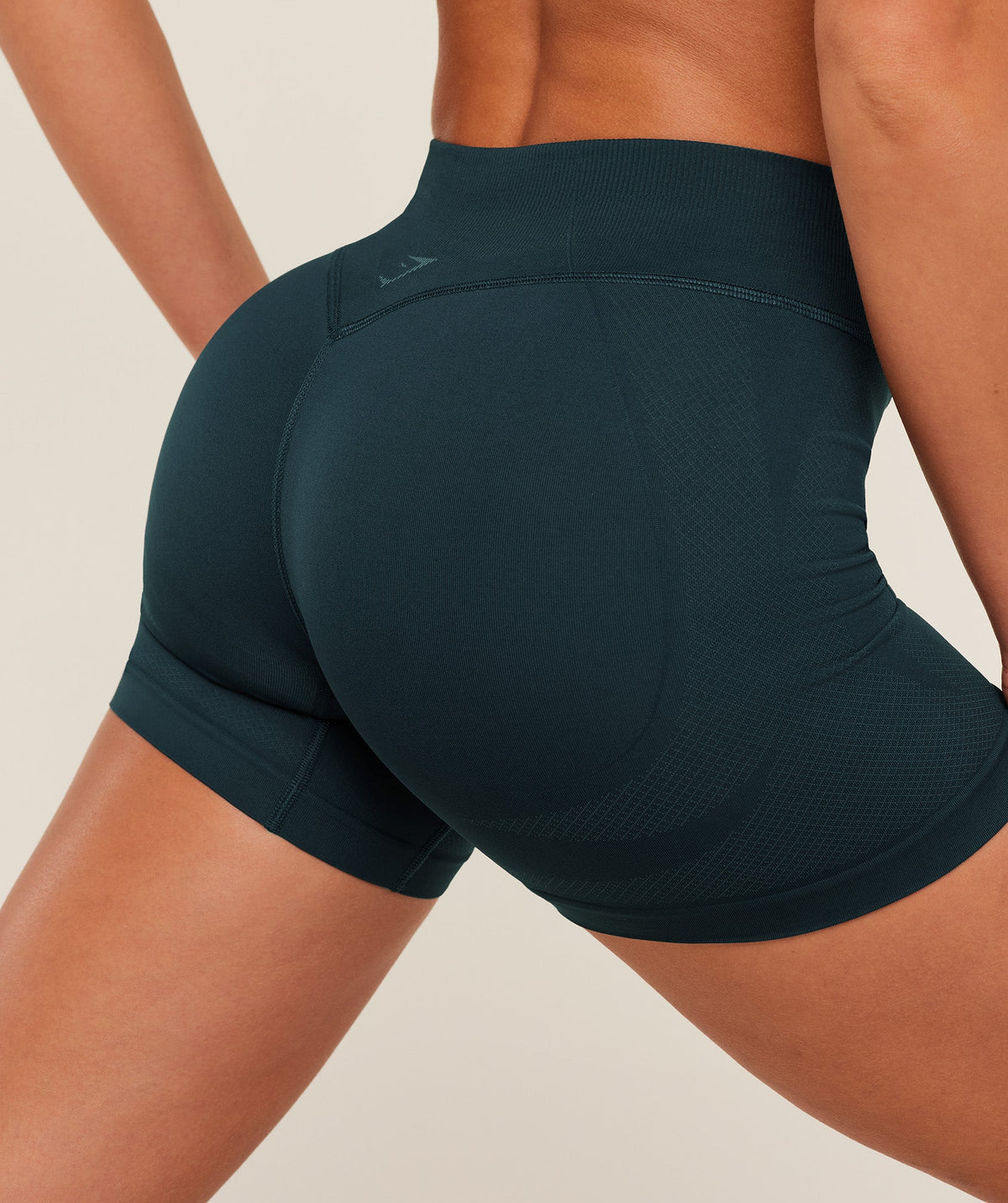 Gymshark Weekend Seamless Short - Deep Petrol Blue/Stealth Blue