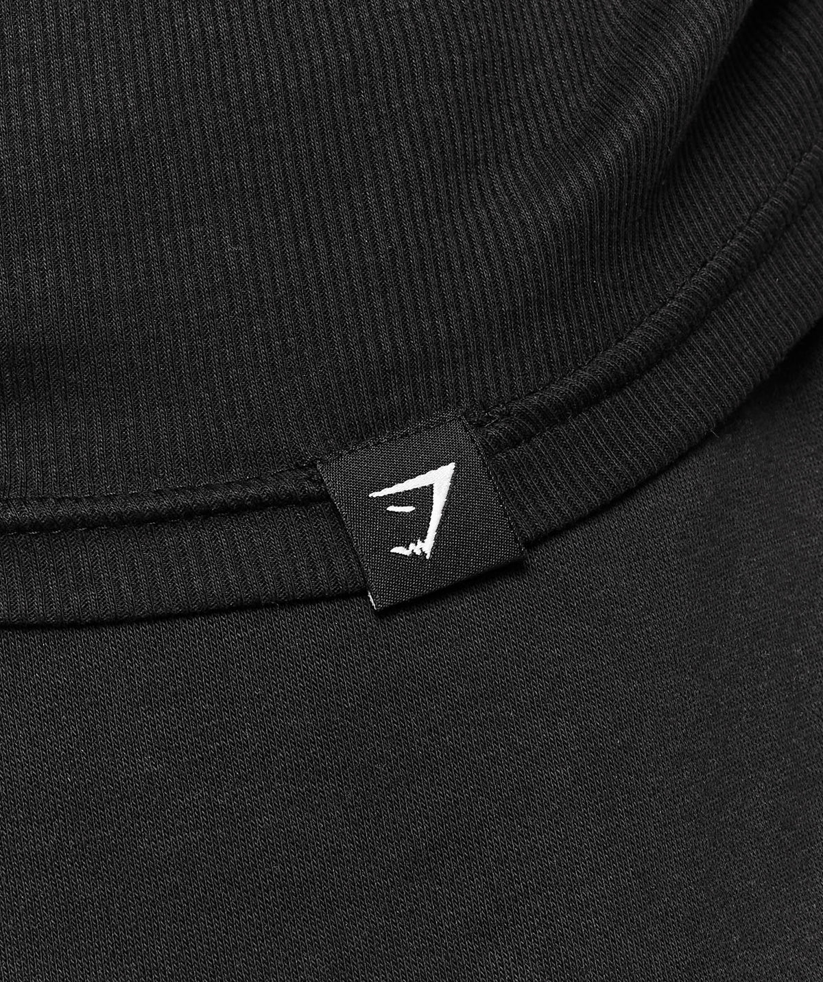 Gymshark Ribbed Long Sleeve Tee - Black