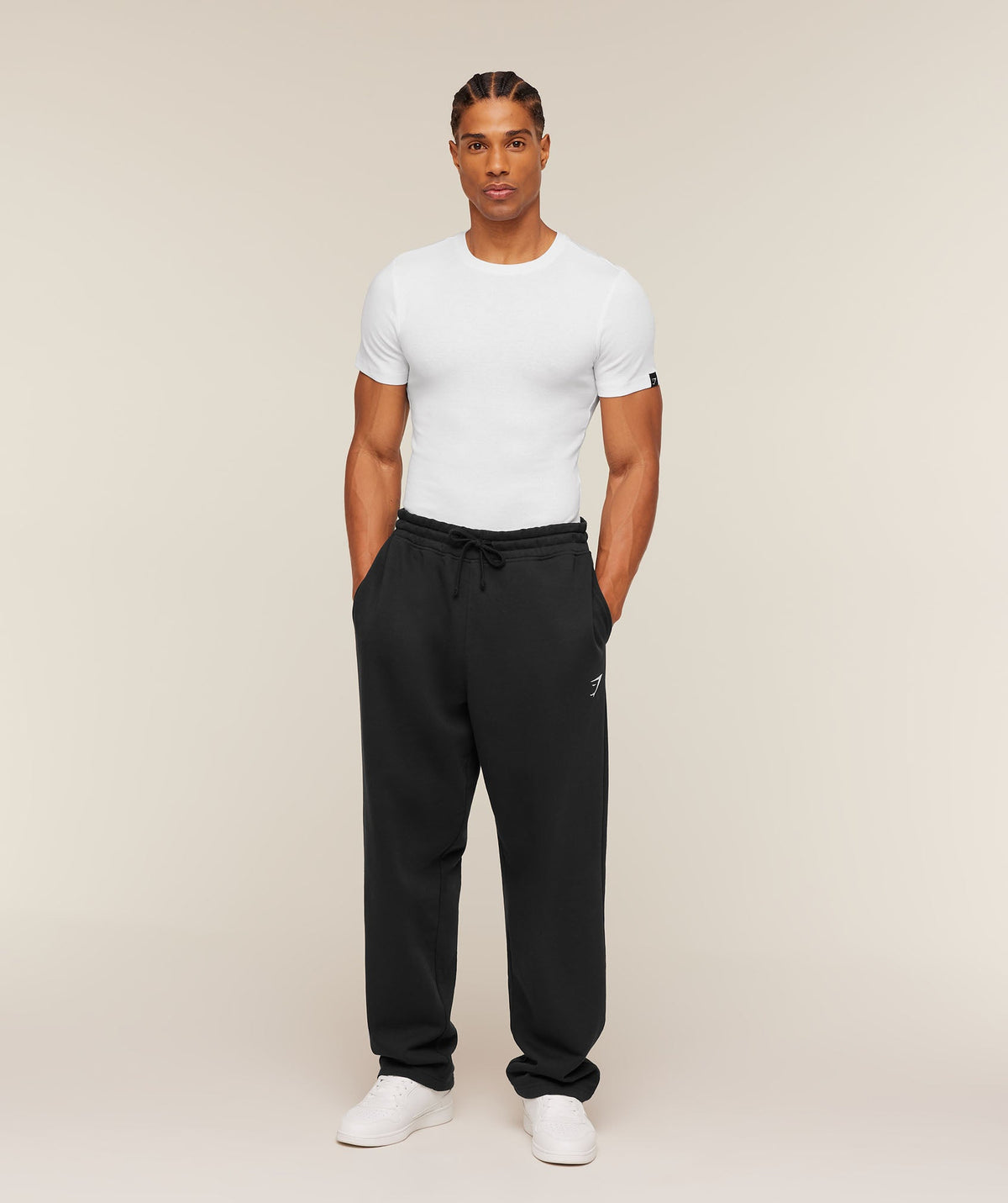 Gymshark Ribbed Tee - White