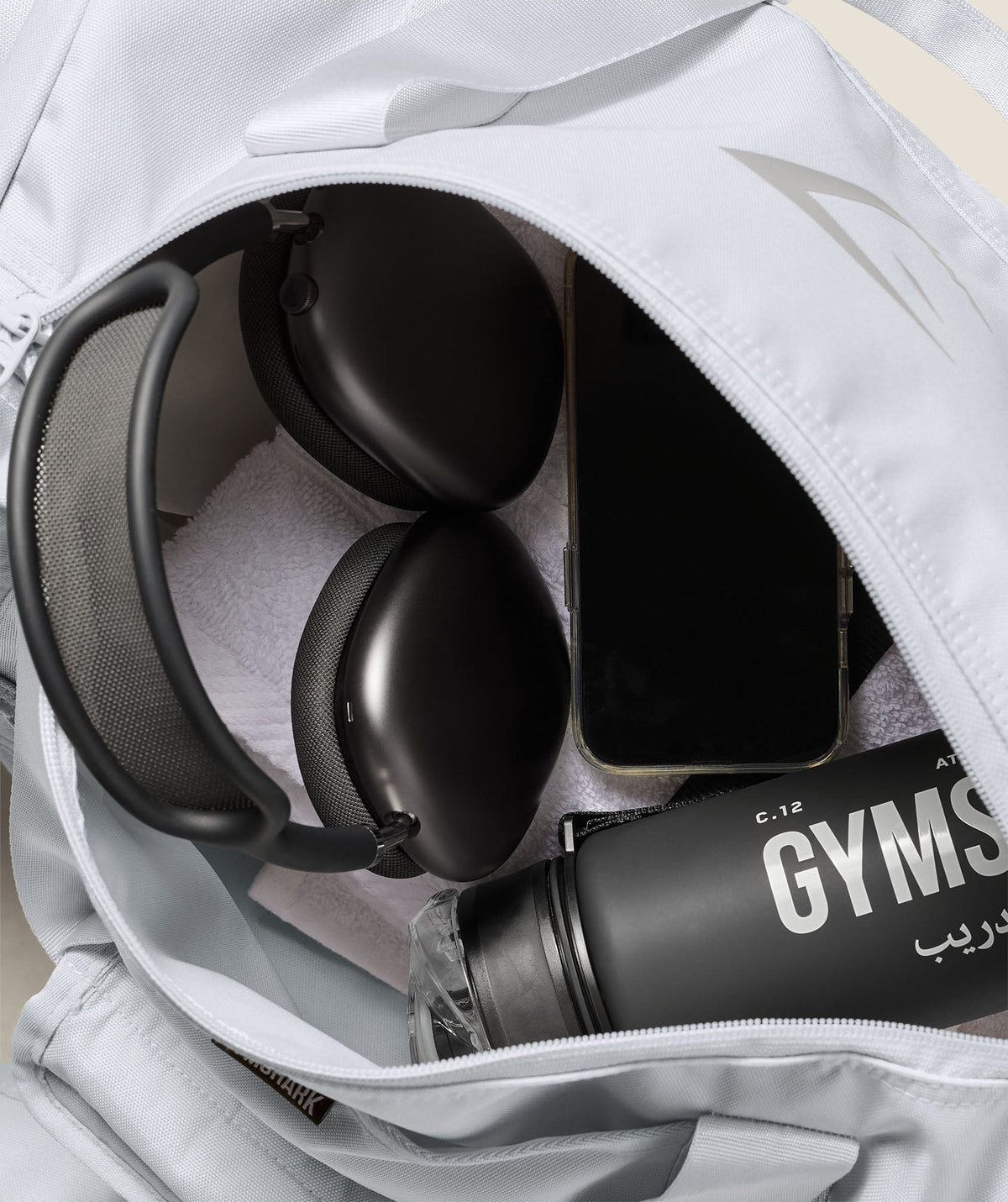 Gymshark Sharkhead Holdall - Metal Grey