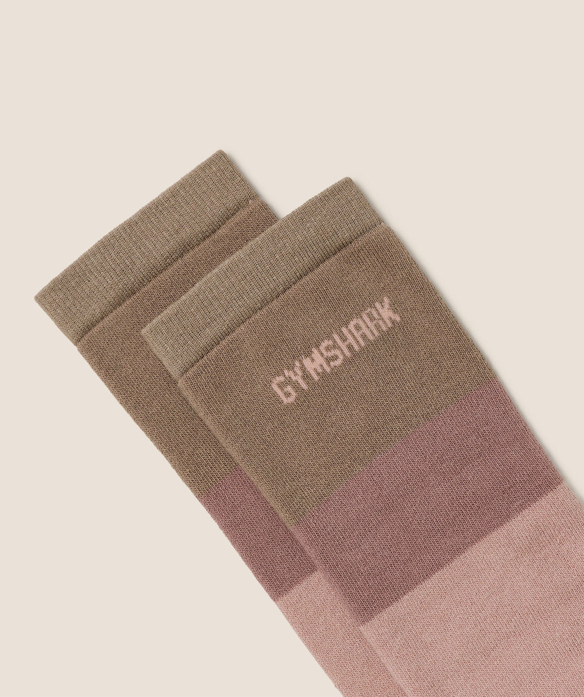 Gymshark Slouch Socks - Muted Pink