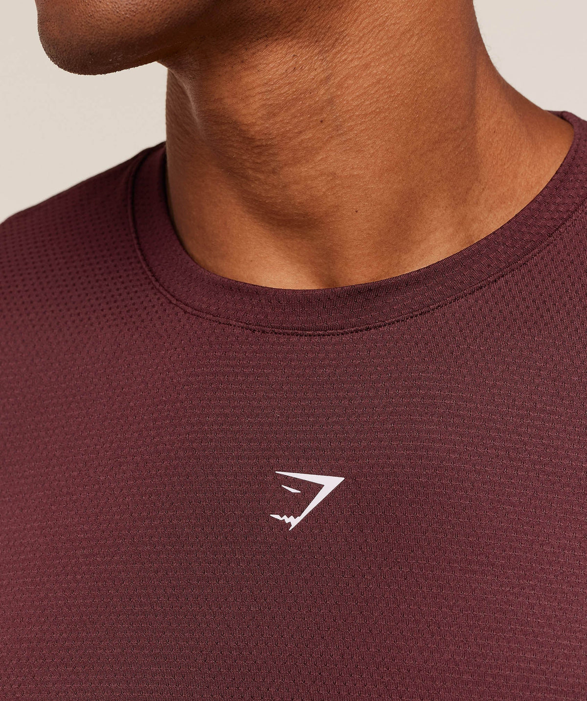 Gymshark Running Tee - Rich Maroon