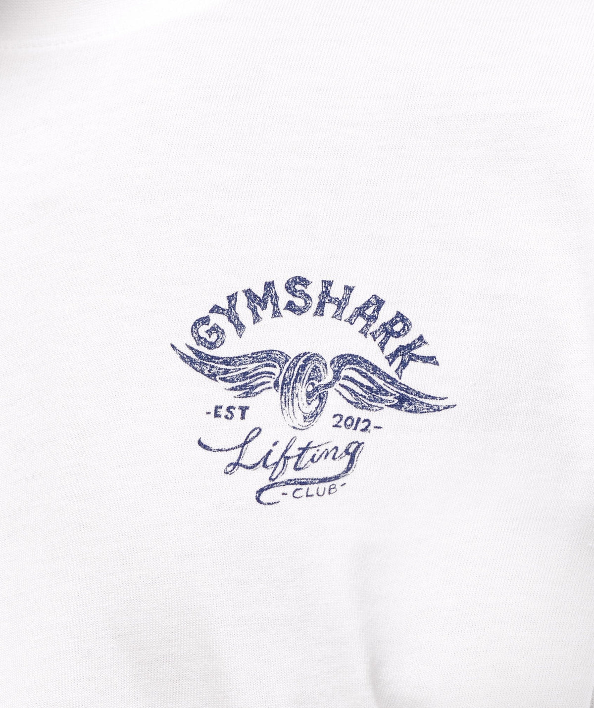 Gymshark Flying Weights Tee - White