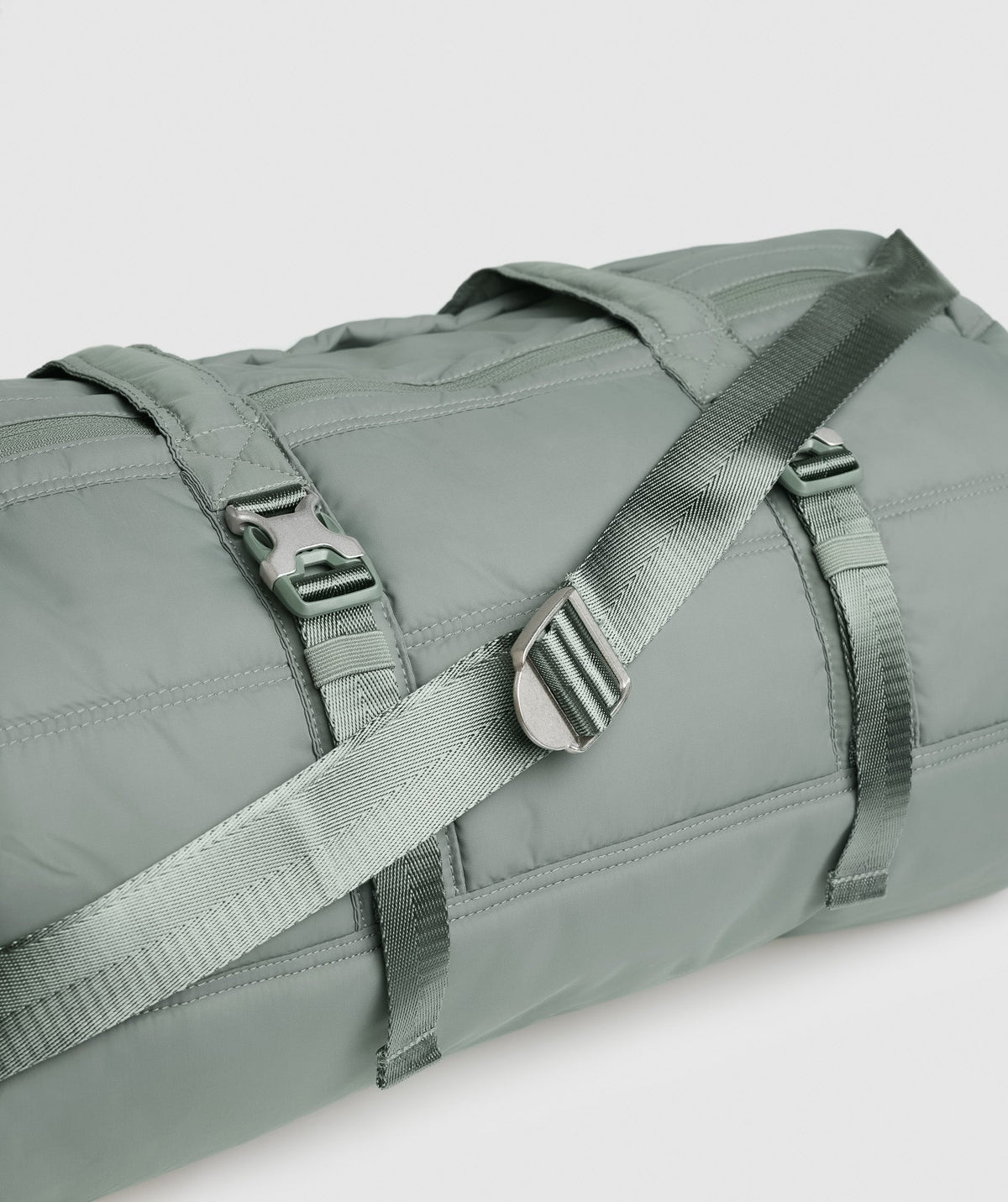 Gymshark Premium Lifestyle Barrel Bag - Dusk Green