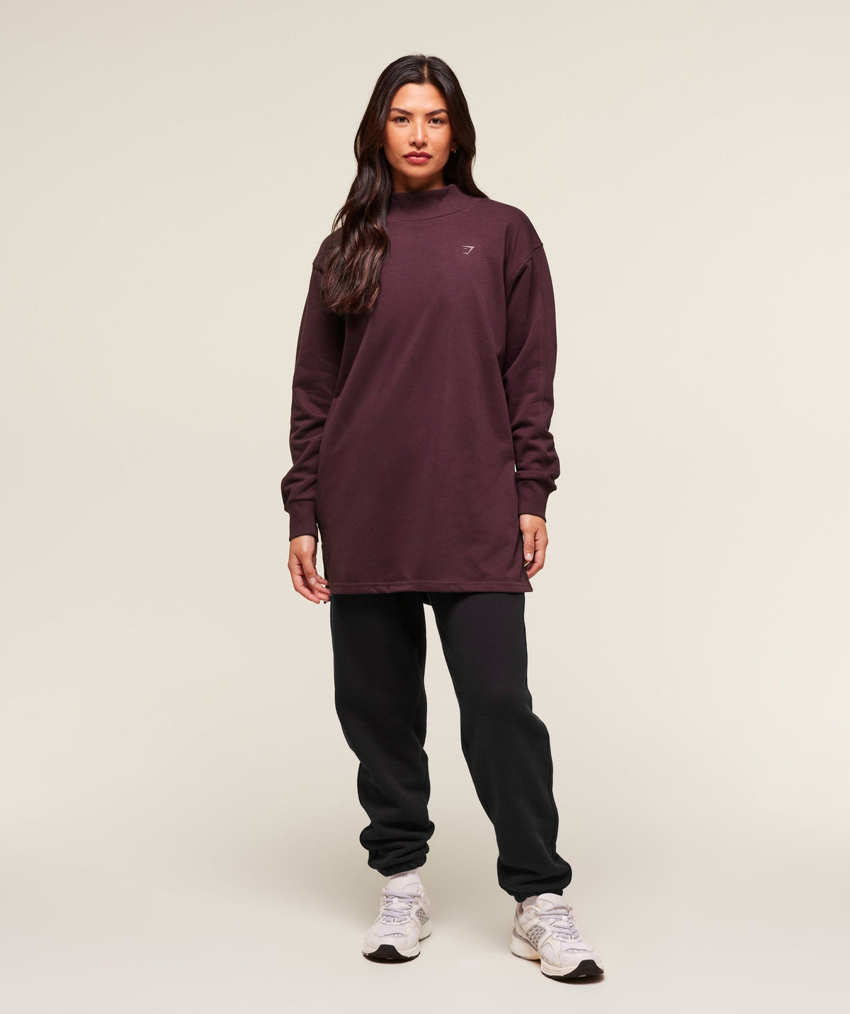 Gymshark Covered Pullover - Cherry Purple
