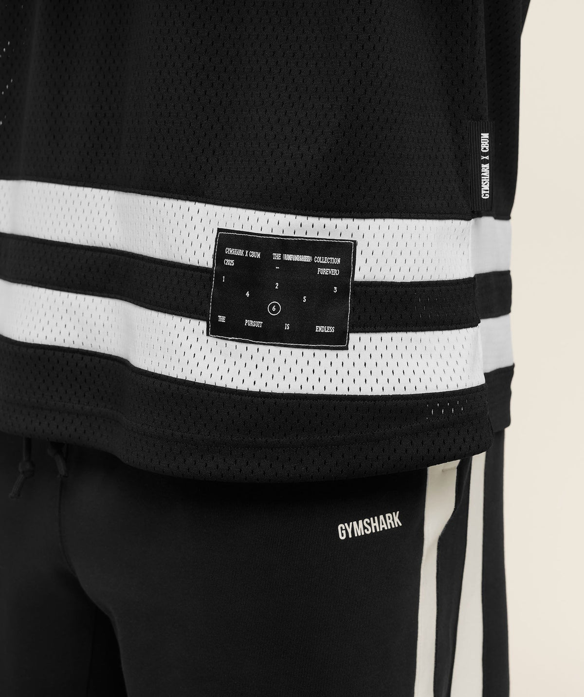 Gymshark x CBUM Hockey Jersey - Black