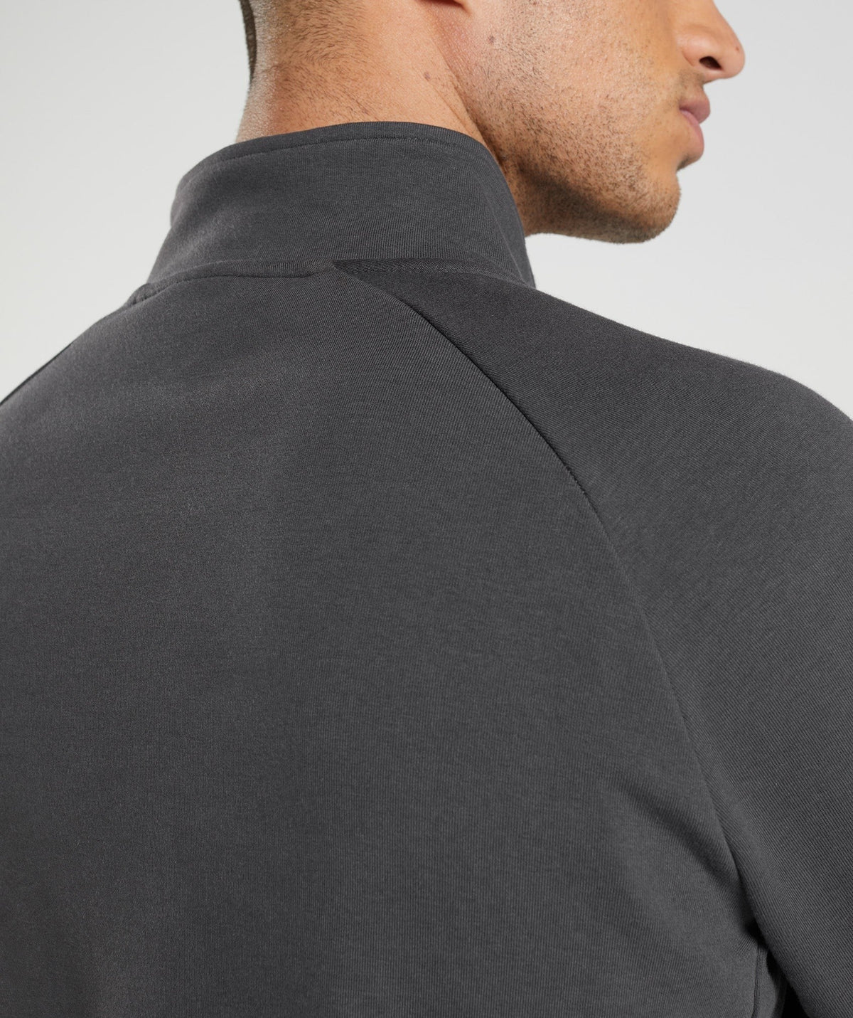 Gymshark Rest Day Knit 1/4 Zip - Grey