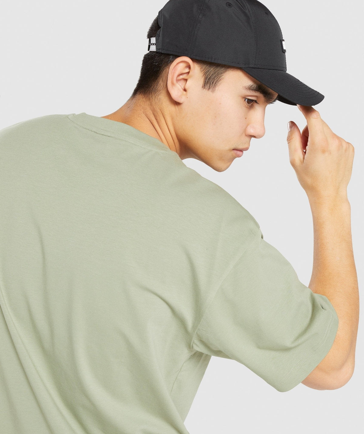 Gymshark Essential Oversized Tee - Light Green
