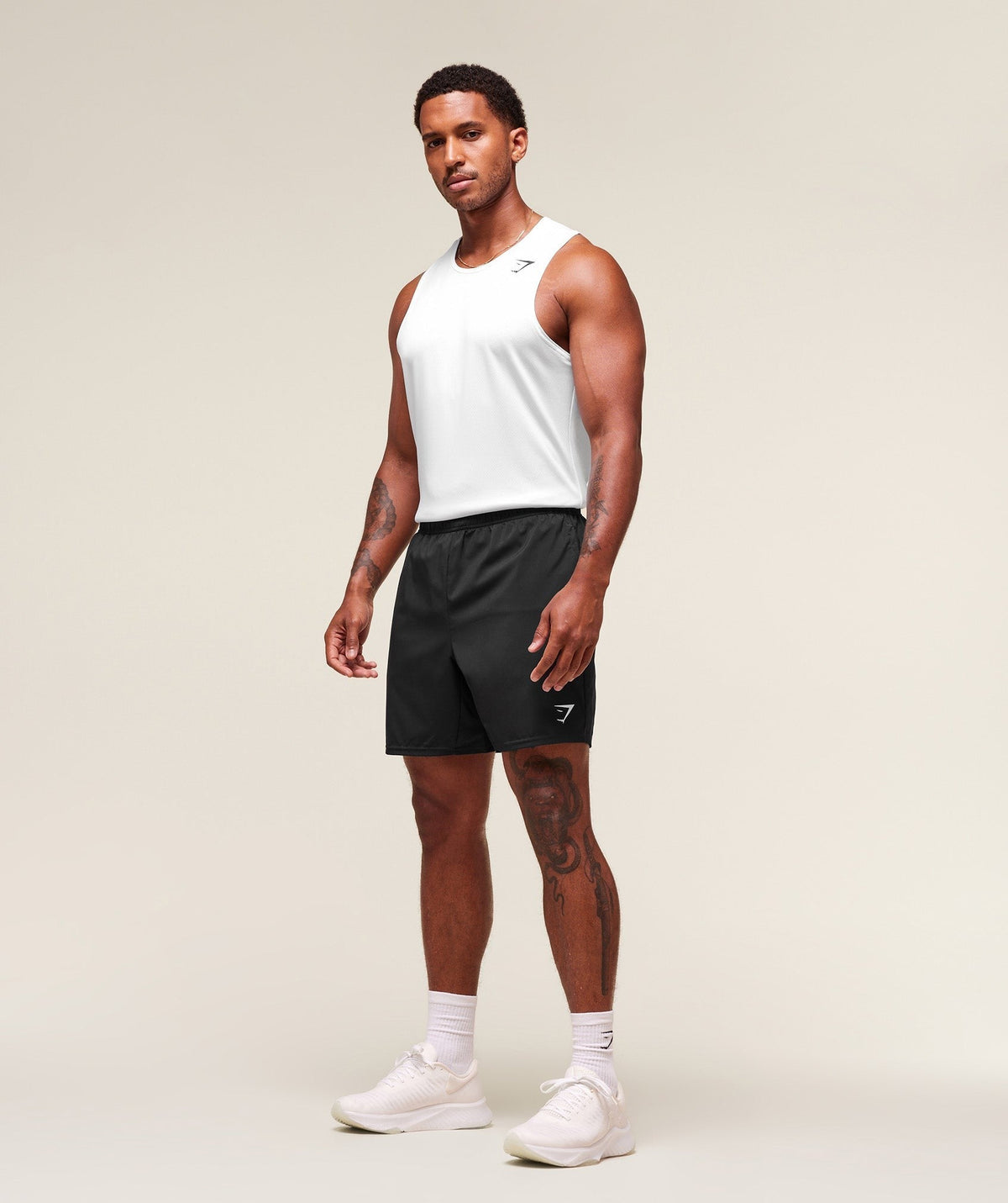 Gymshark Everyday Performance Tank 2 Pack - White/Black