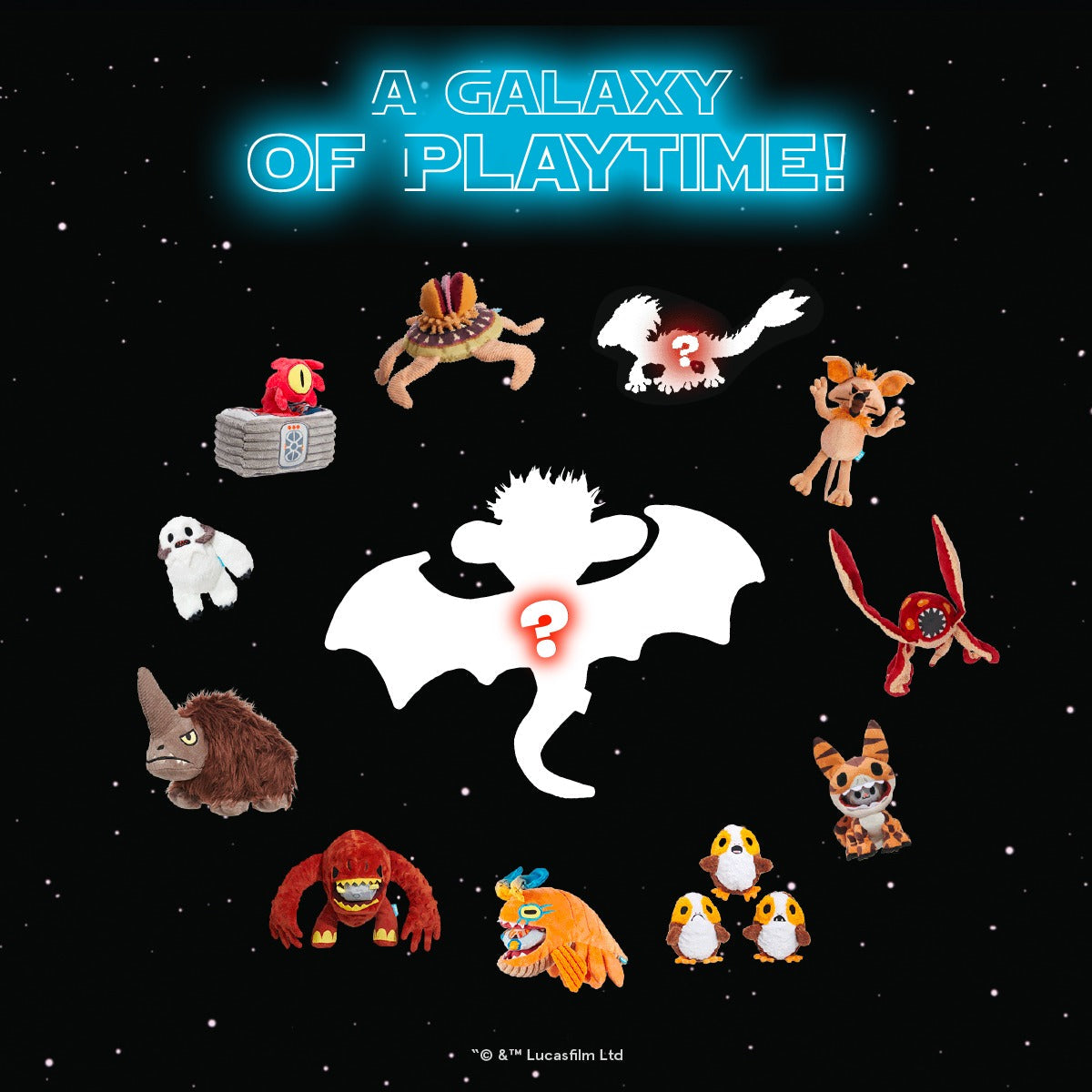 Star WarsTM Creature Club, Plush Monthly Dog Toys