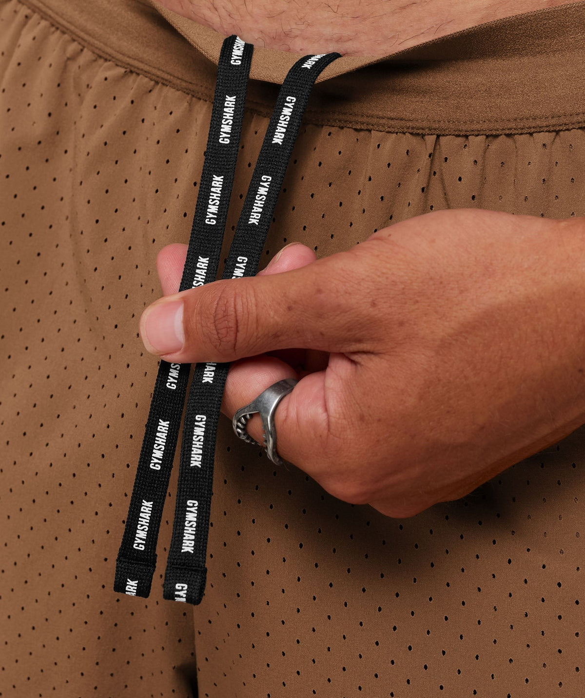 Gymshark Conditioning Club 4" Shorts - Trail Brown/Vanilla Beige