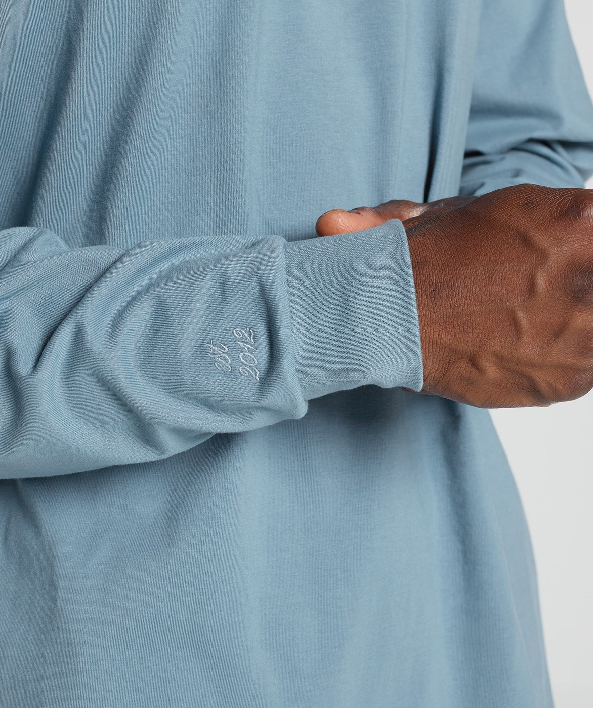 Gymshark GS 10 Year Oversized Long Sleeve Tee - Blue