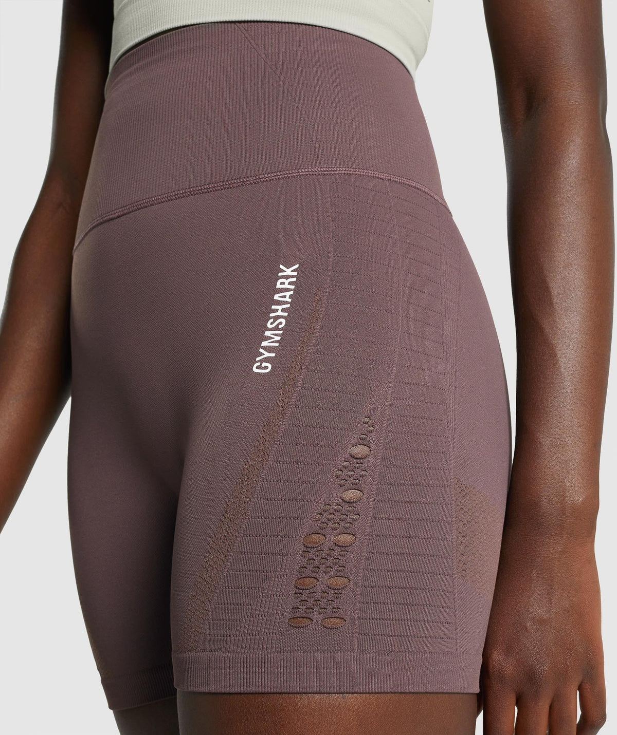 Gymshark Energy Seamless Shorts - Brown